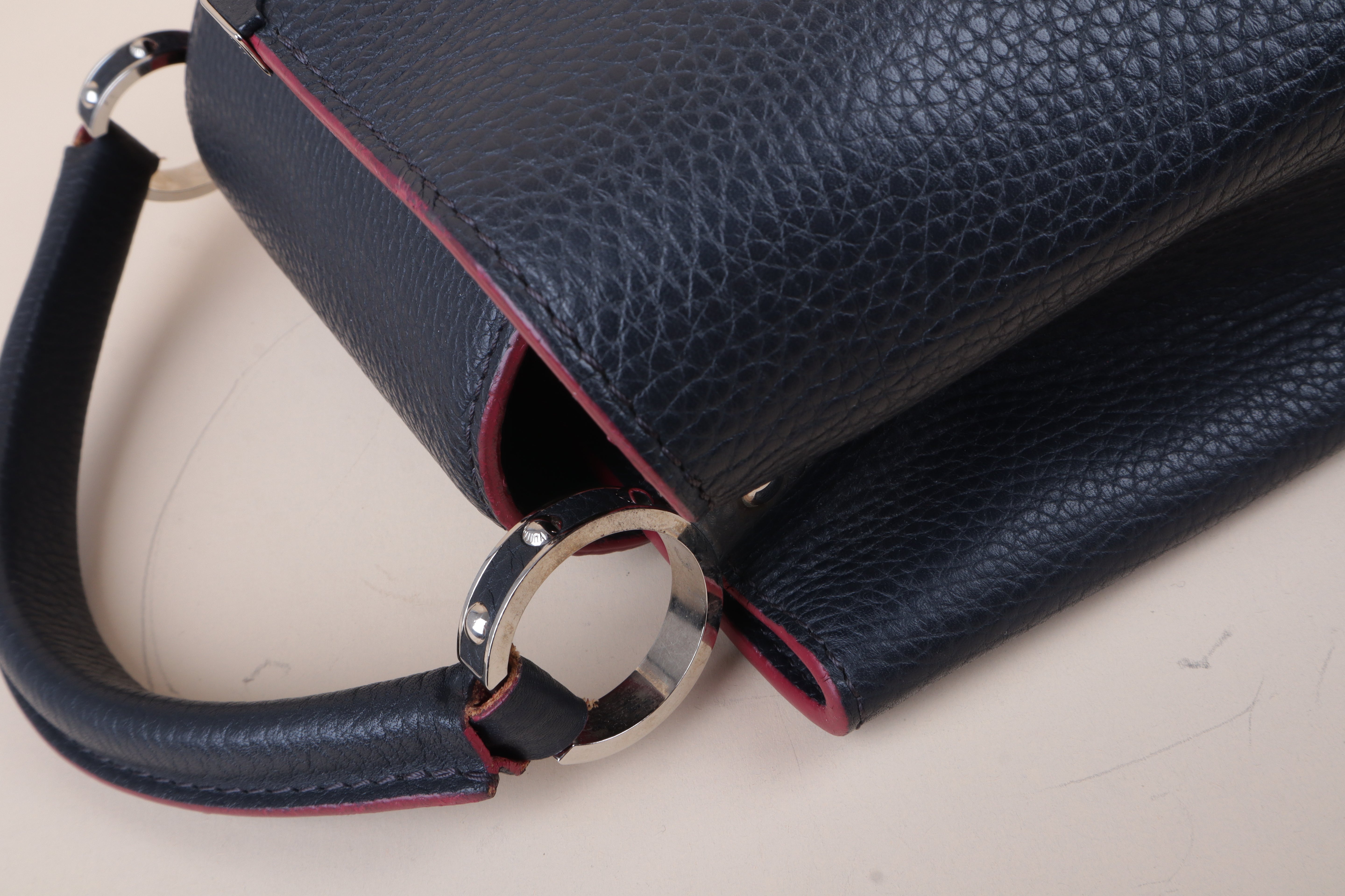 Louis Vuitton Black Capucines Bag