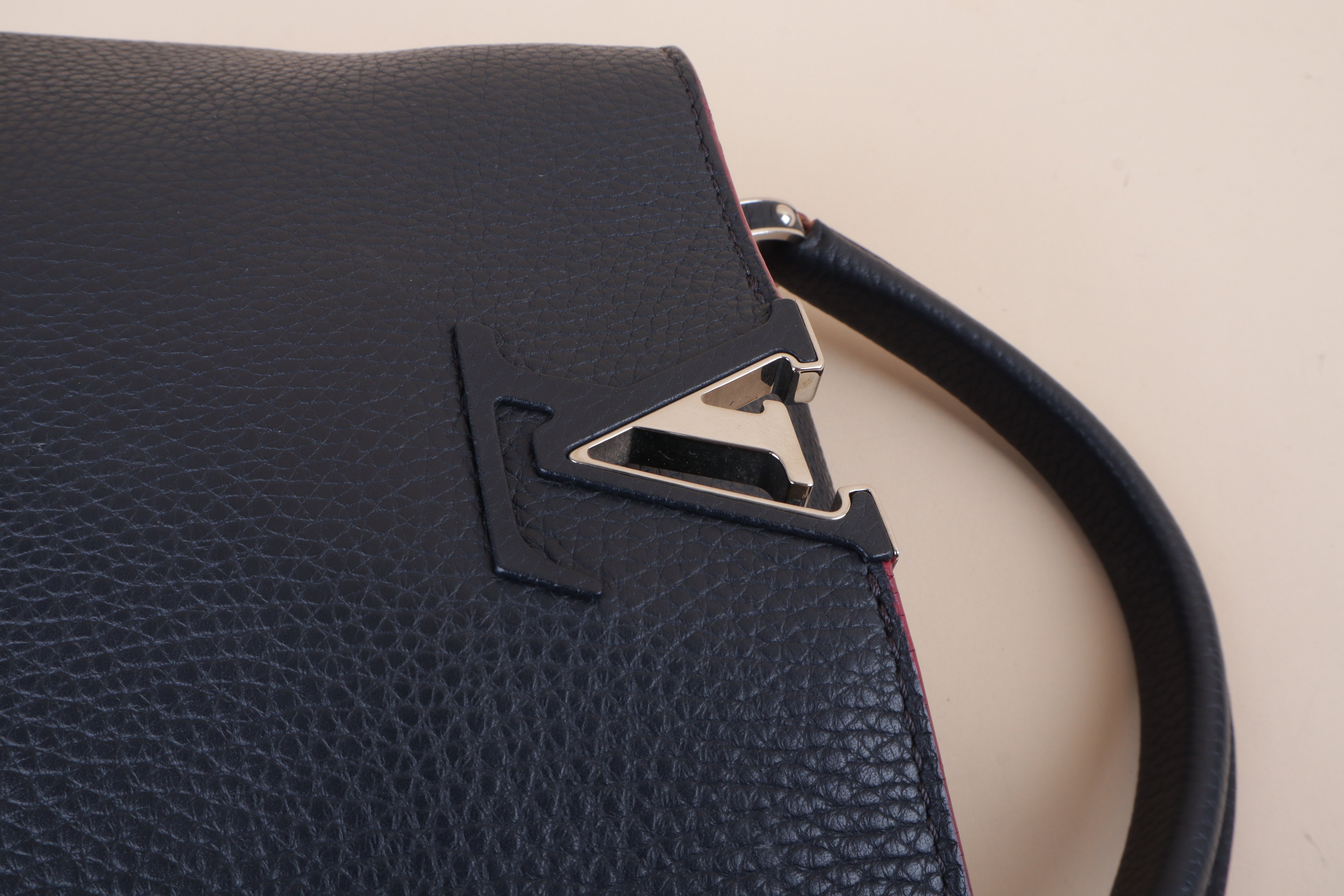 Louis Vuitton Black Capucines Bag