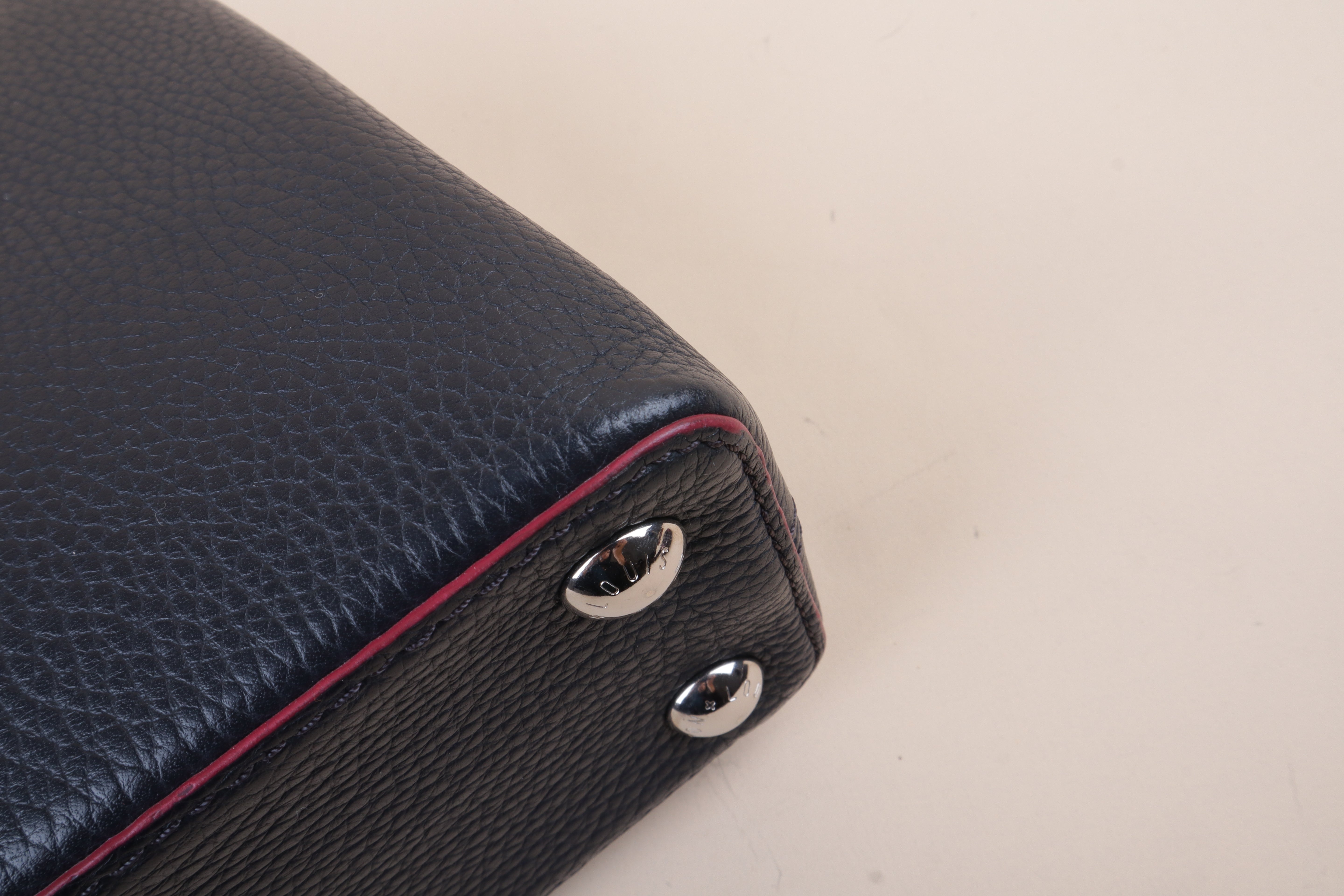 Louis Vuitton Black Capucines Bag