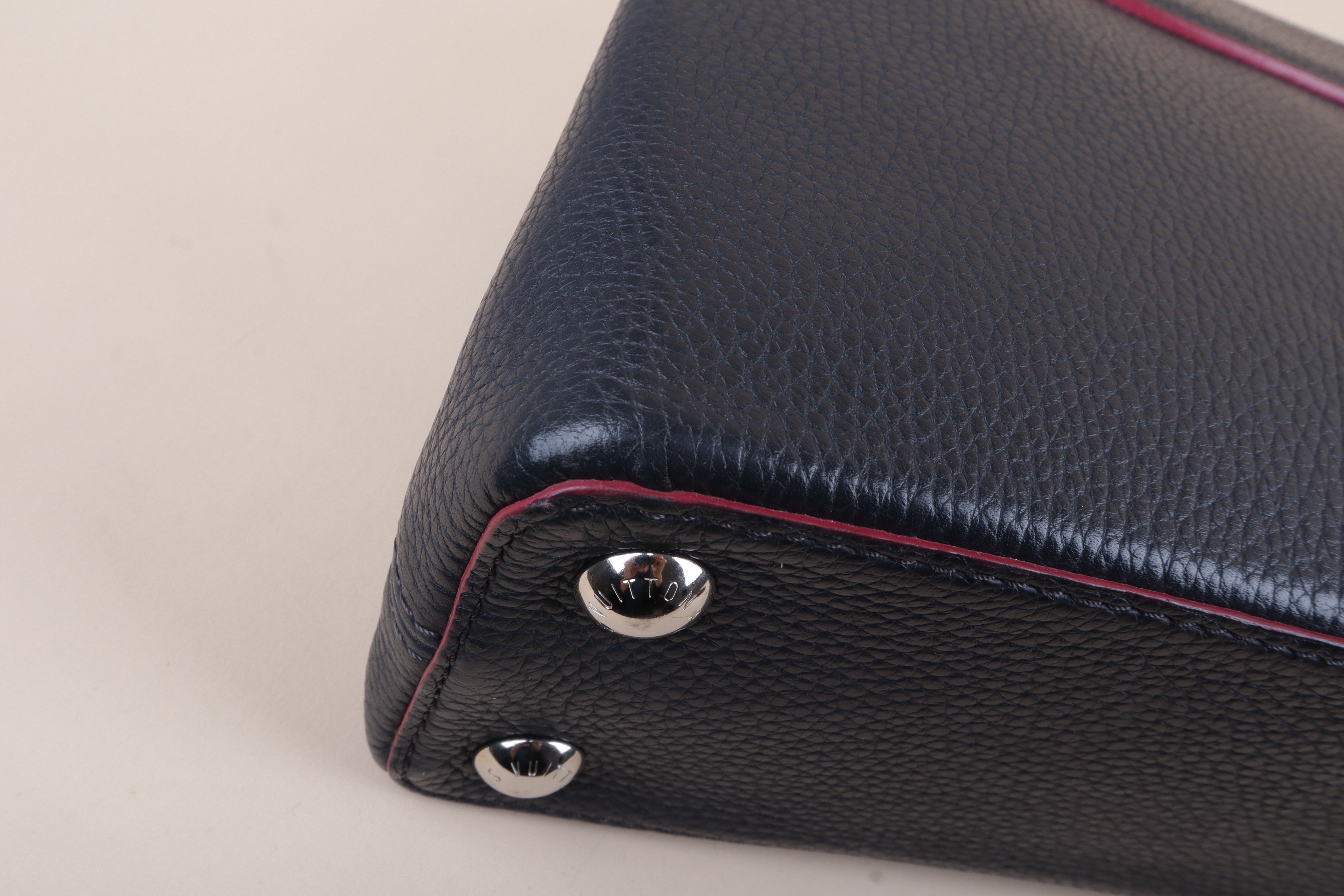 Louis Vuitton Black Capucines Bag