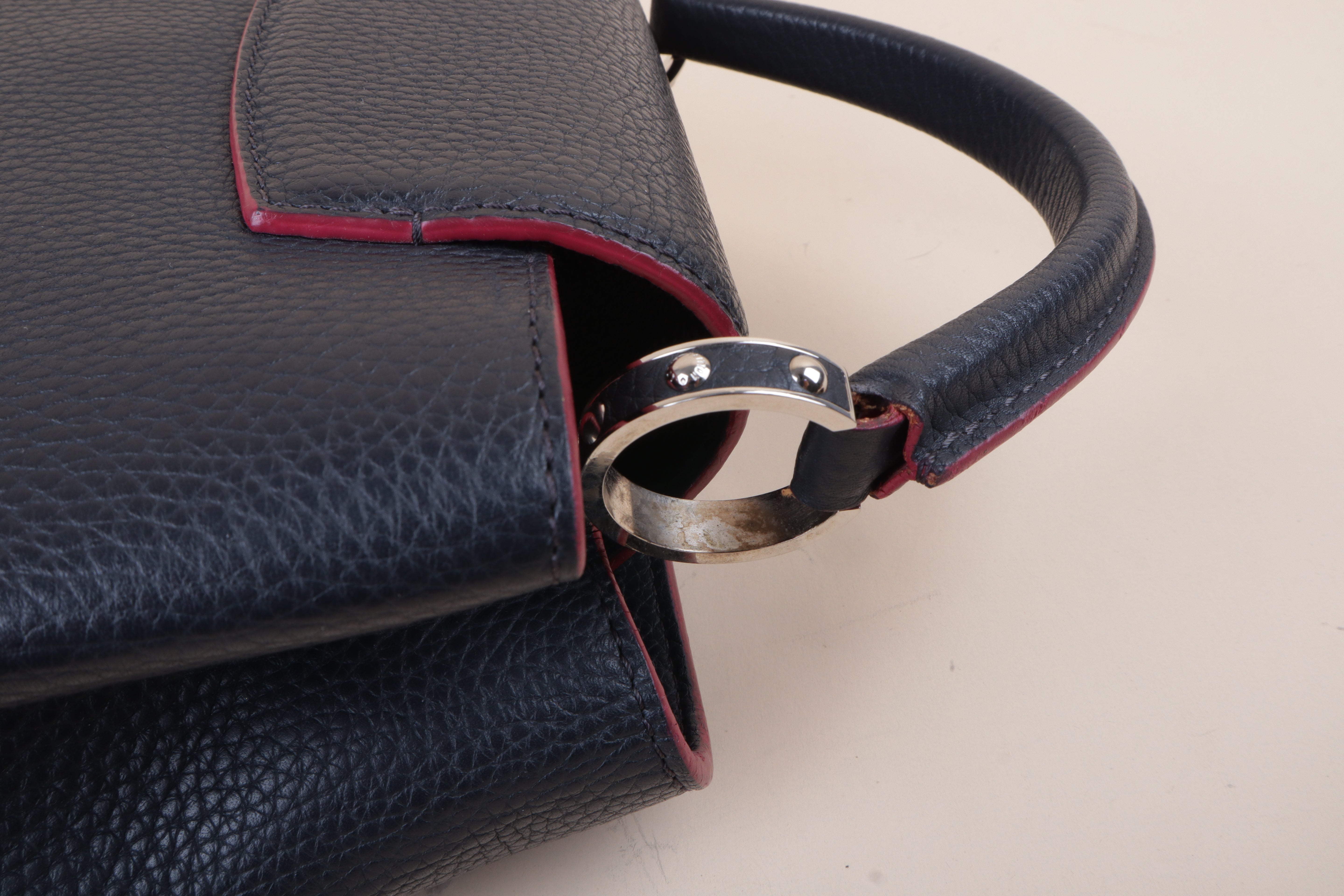 Louis Vuitton Black Capucines Bag