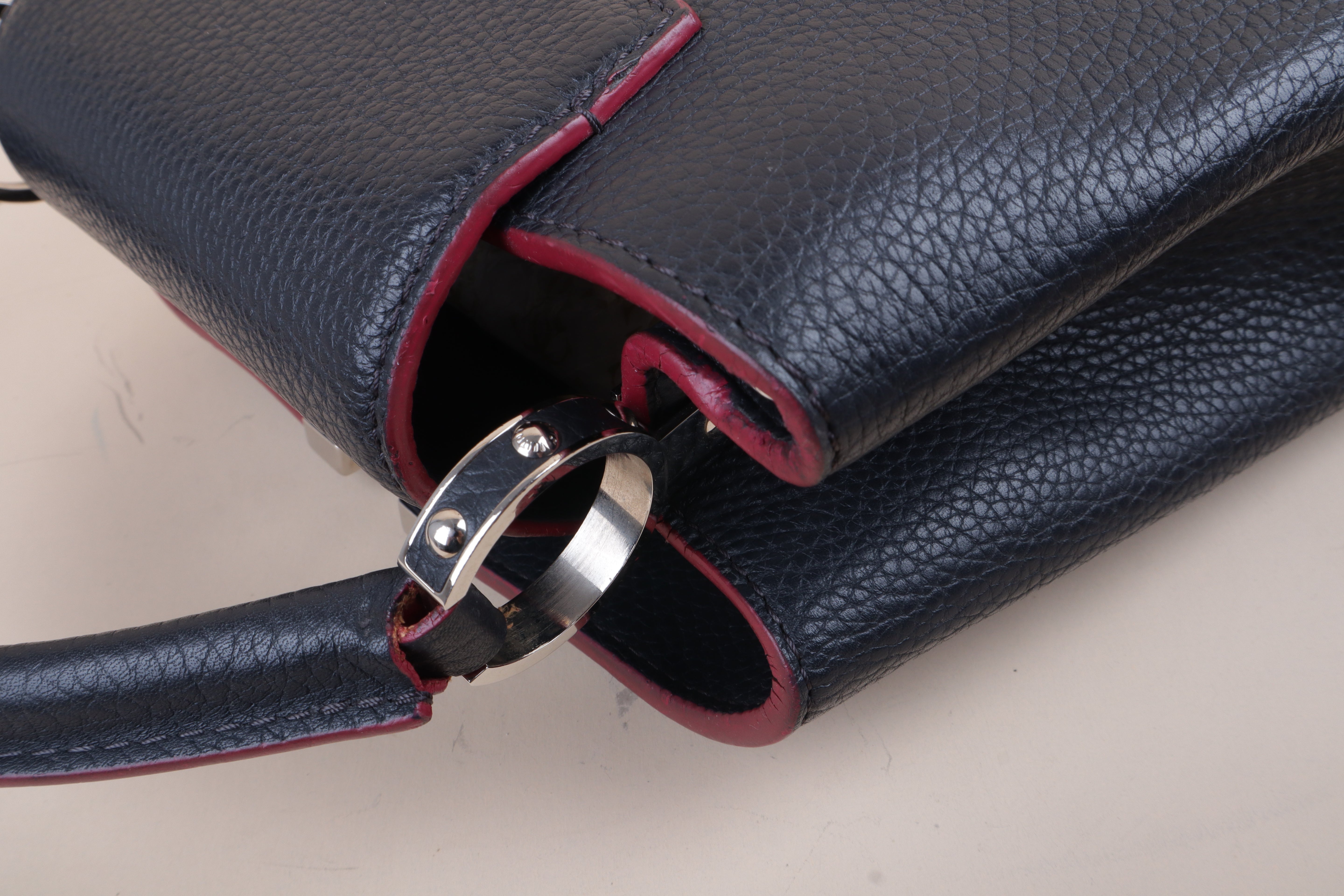 Louis Vuitton Black Capucines Bag