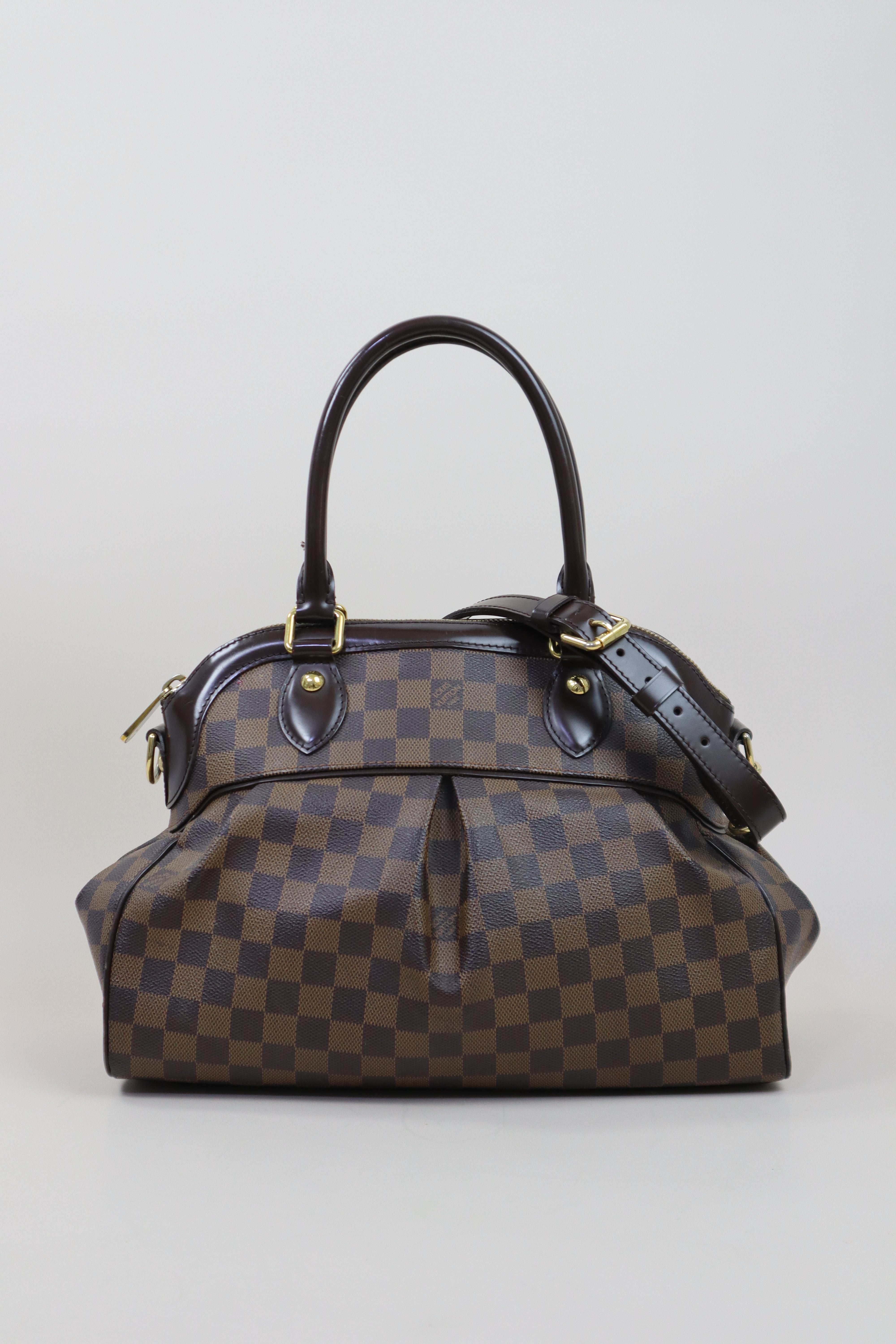 Louis Vuitton Damier Ebene Trevi PM Top Handle Bag