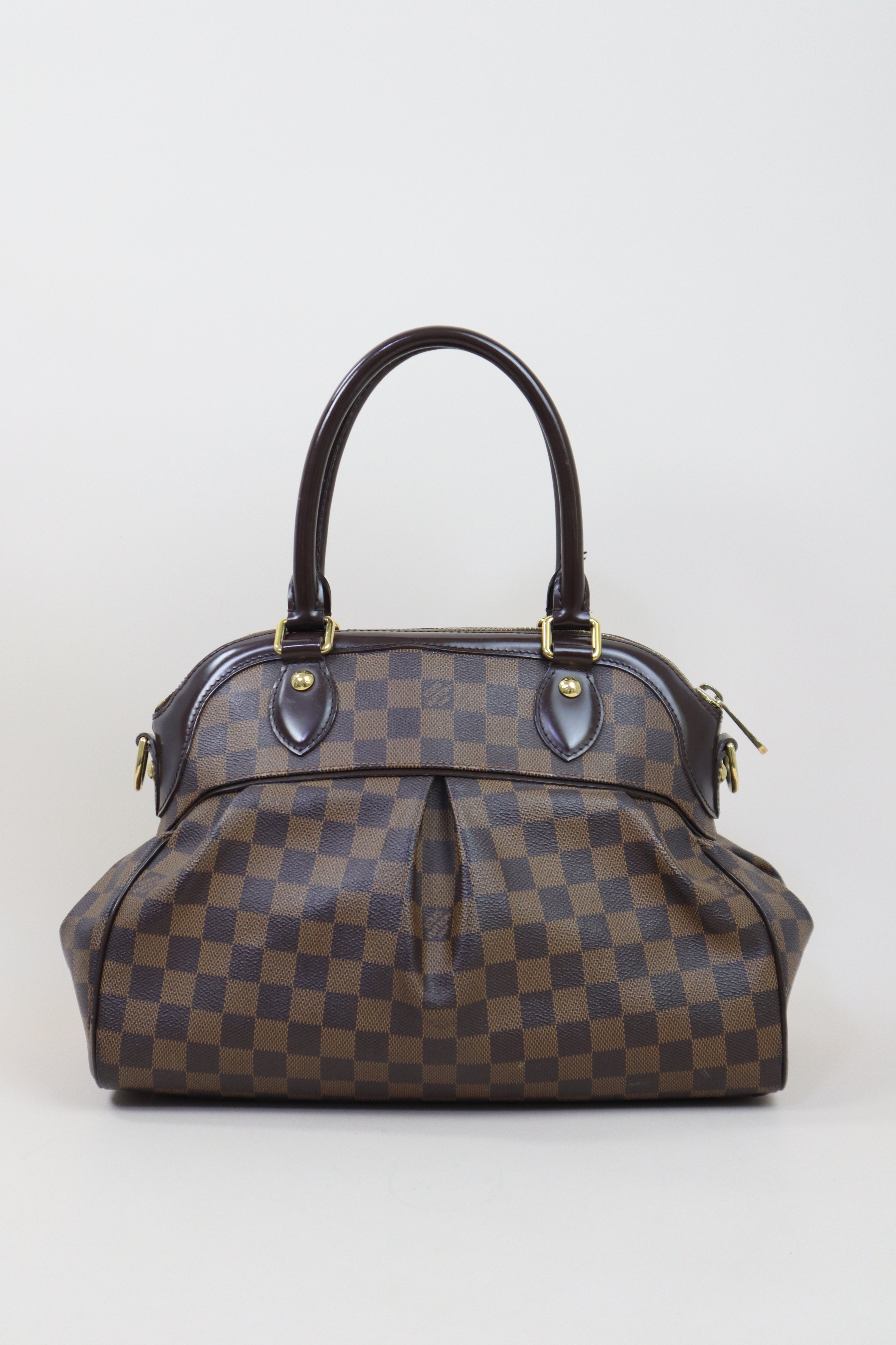 Louis Vuitton Damier Ebene Trevi PM Top Handle Bag