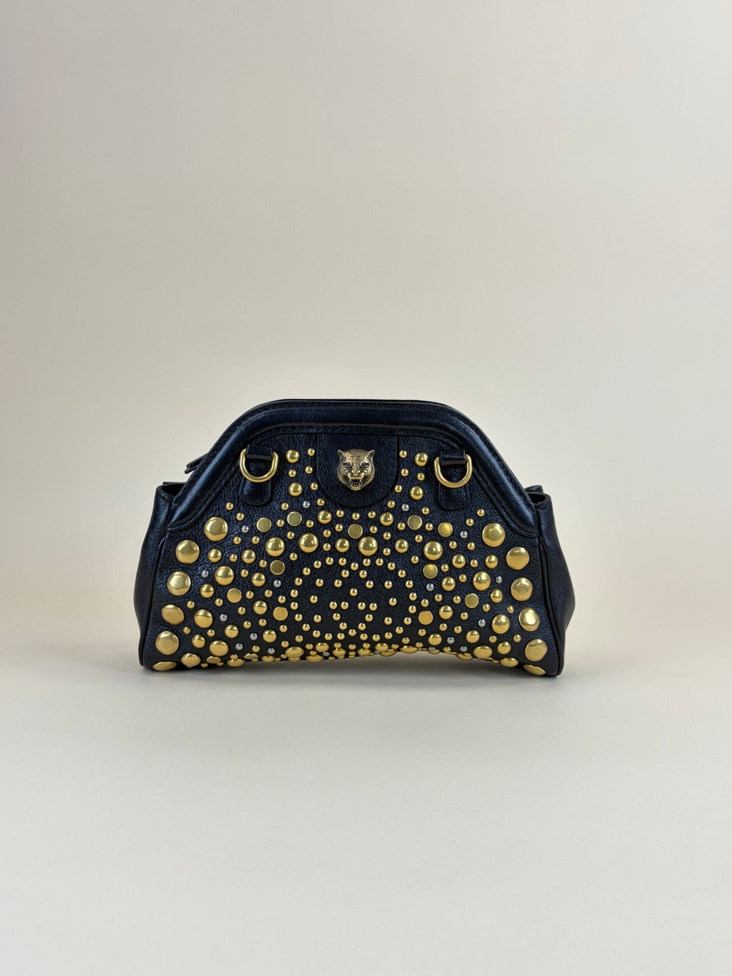 GUCCI studded smeare- Bella black