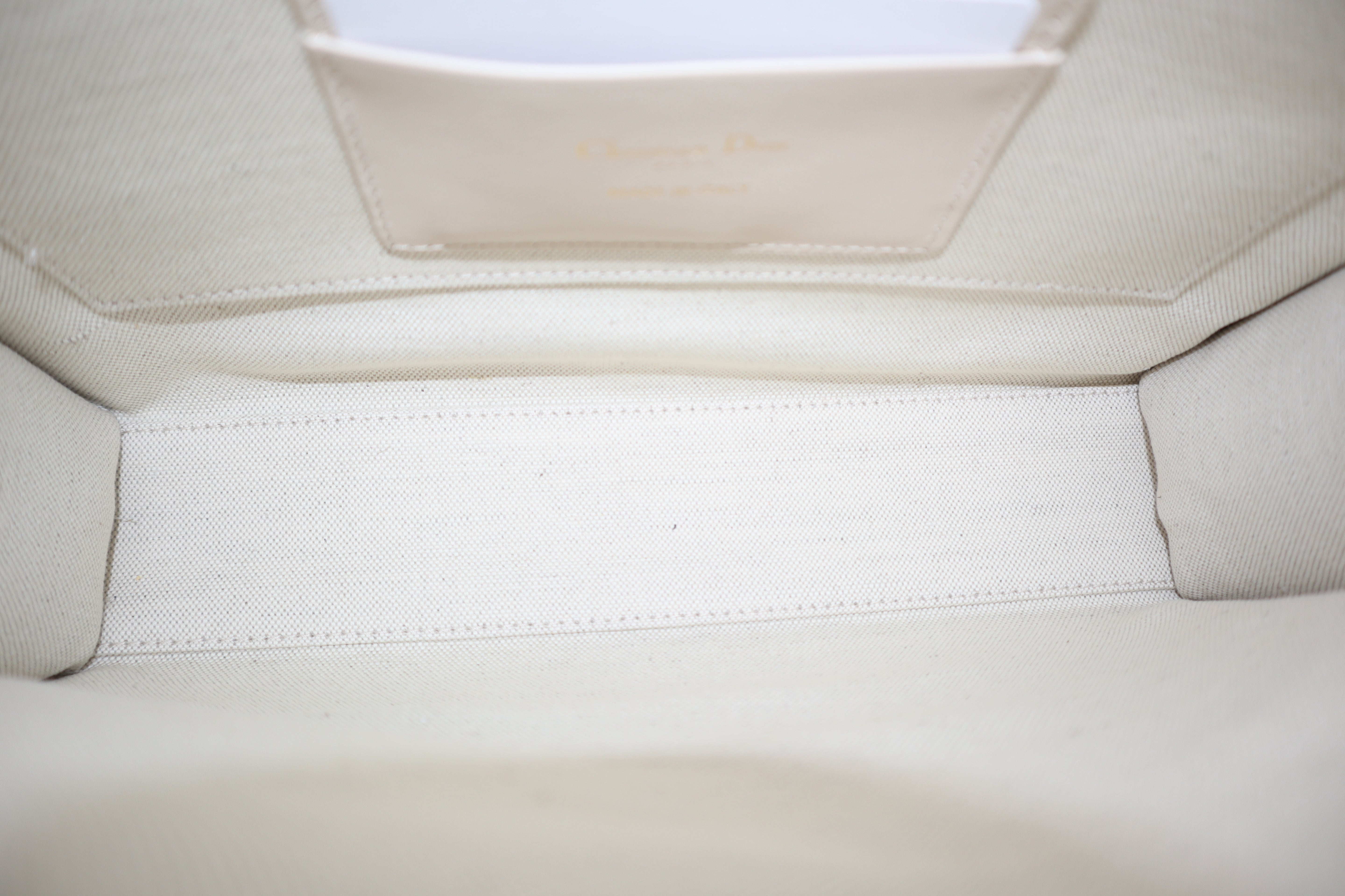 Christian Dior Blue Montaigne Oblique Denim Pouch