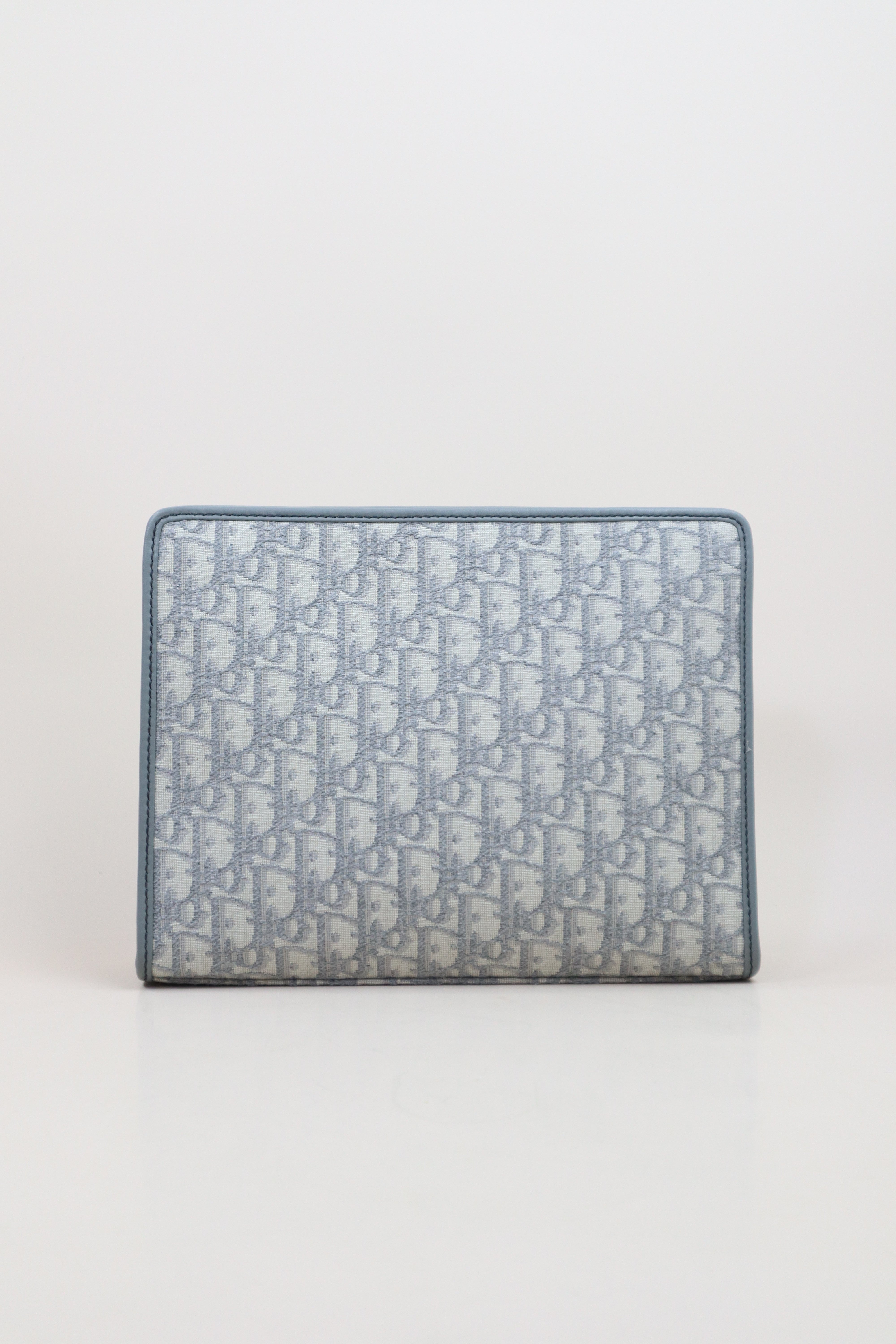 Christian Dior Grey Oblique Pouch