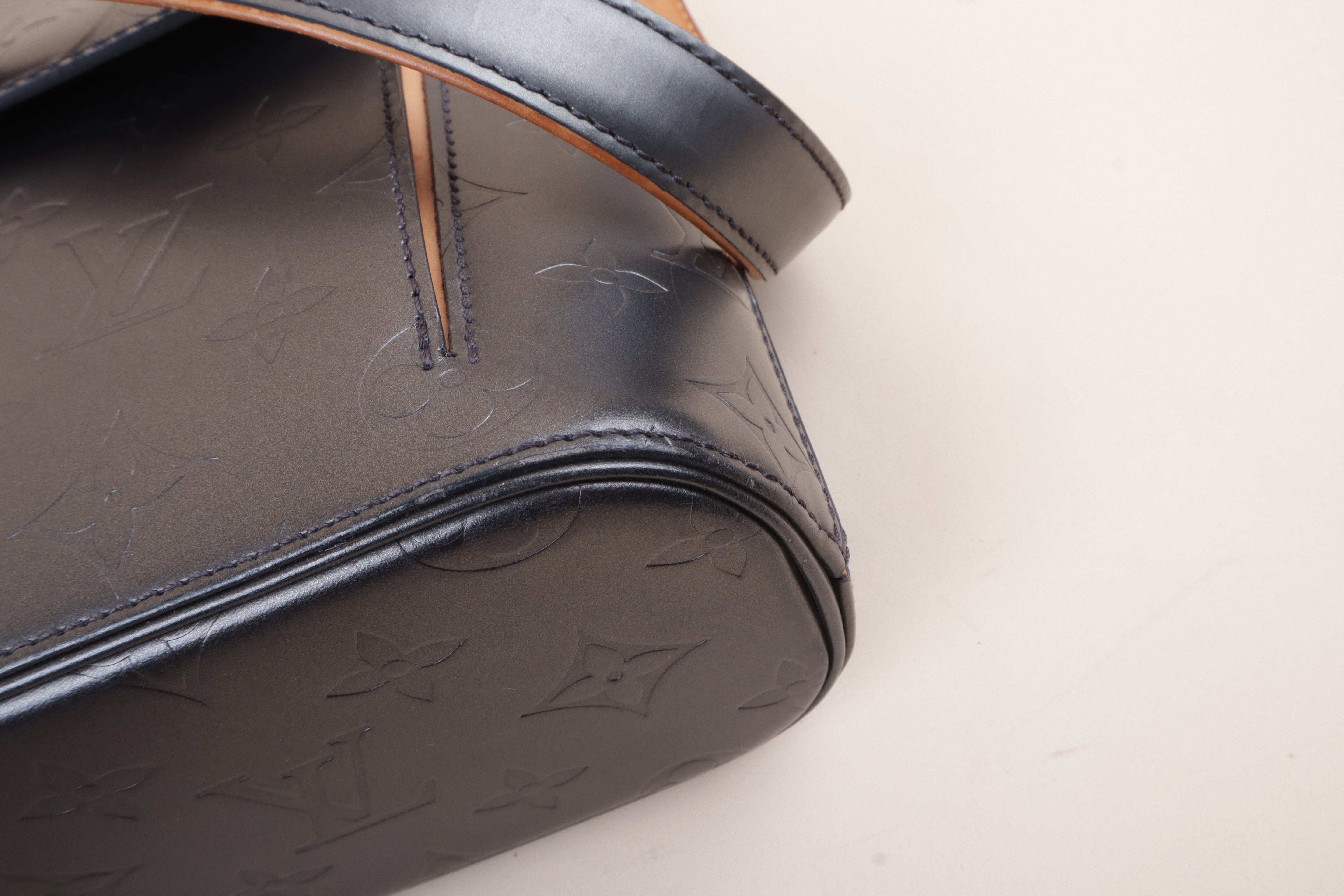 Louis Vuitton Gray Monogram Mat Allston Shoulder Bag