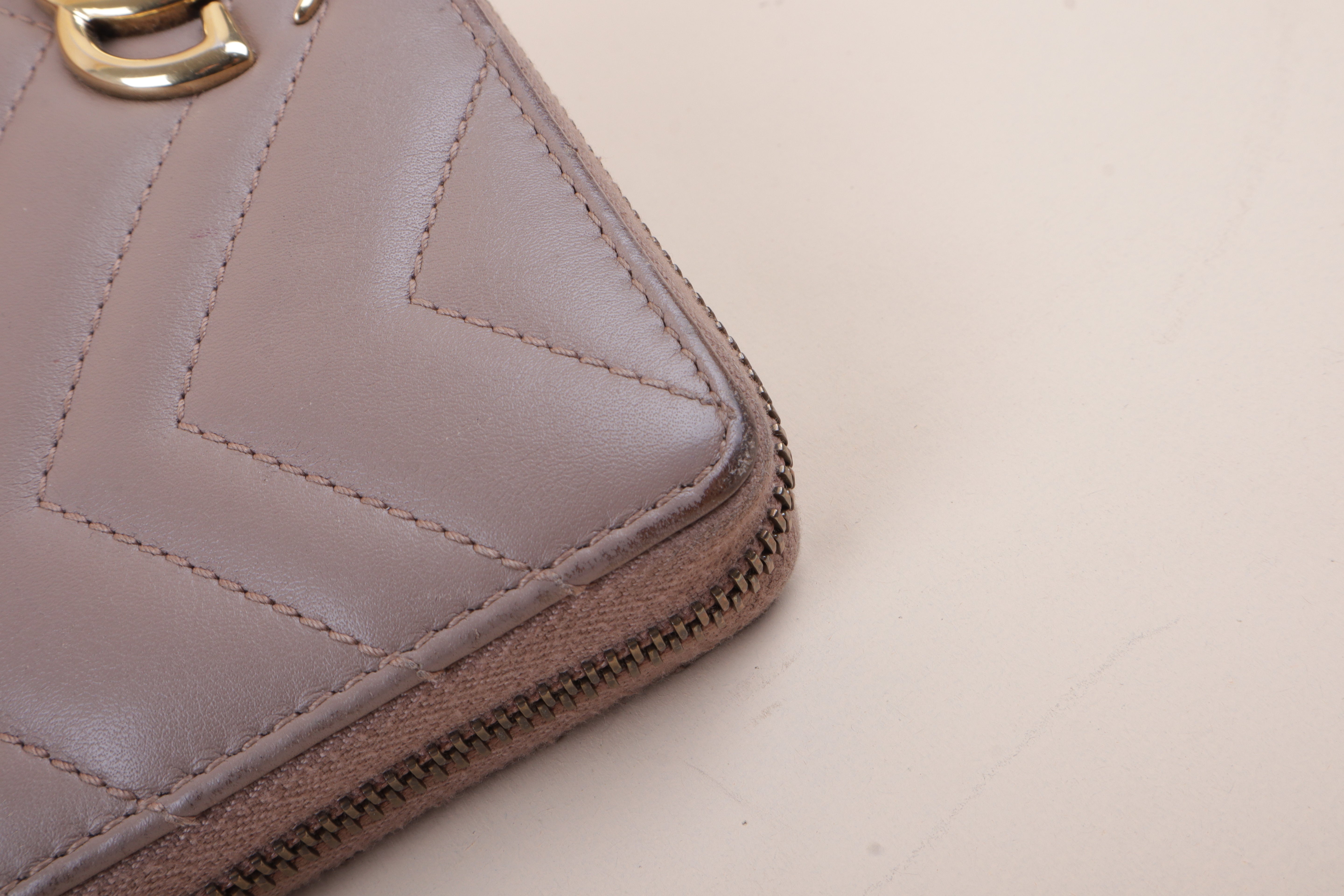 Gucci Nude Marmont Long Wallet