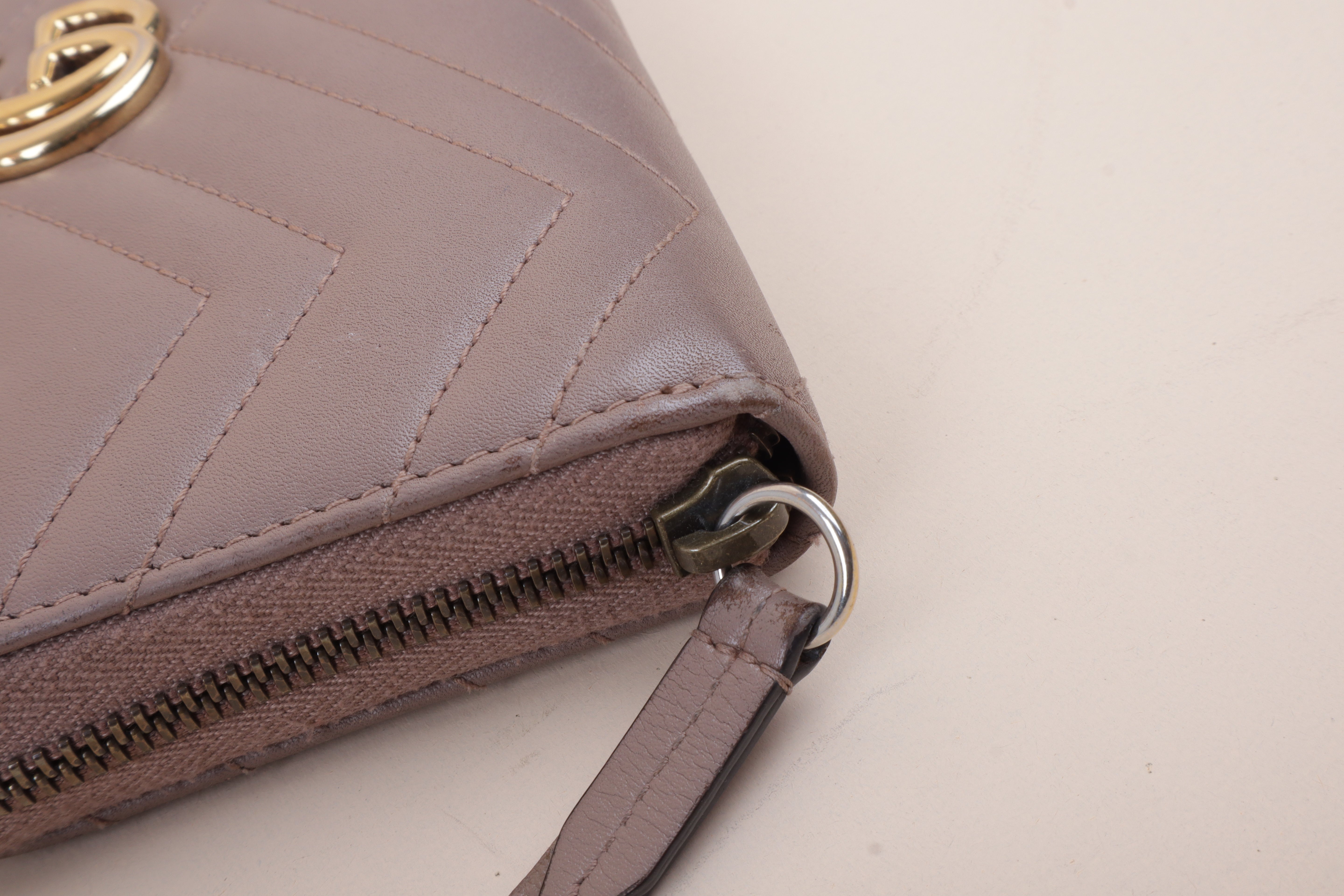 Gucci Nude Marmont Long Wallet