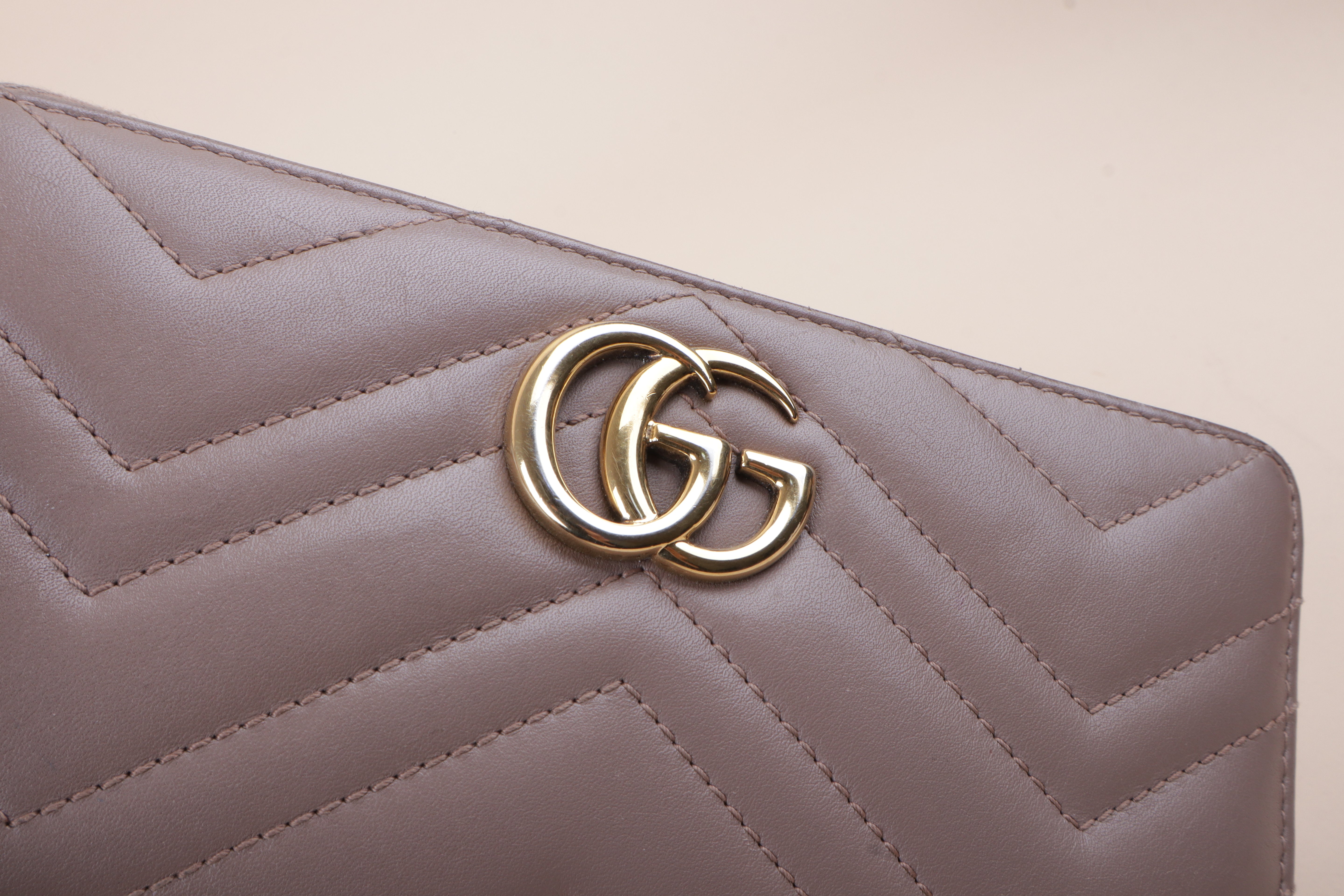 Gucci Nude Marmont Long Wallet