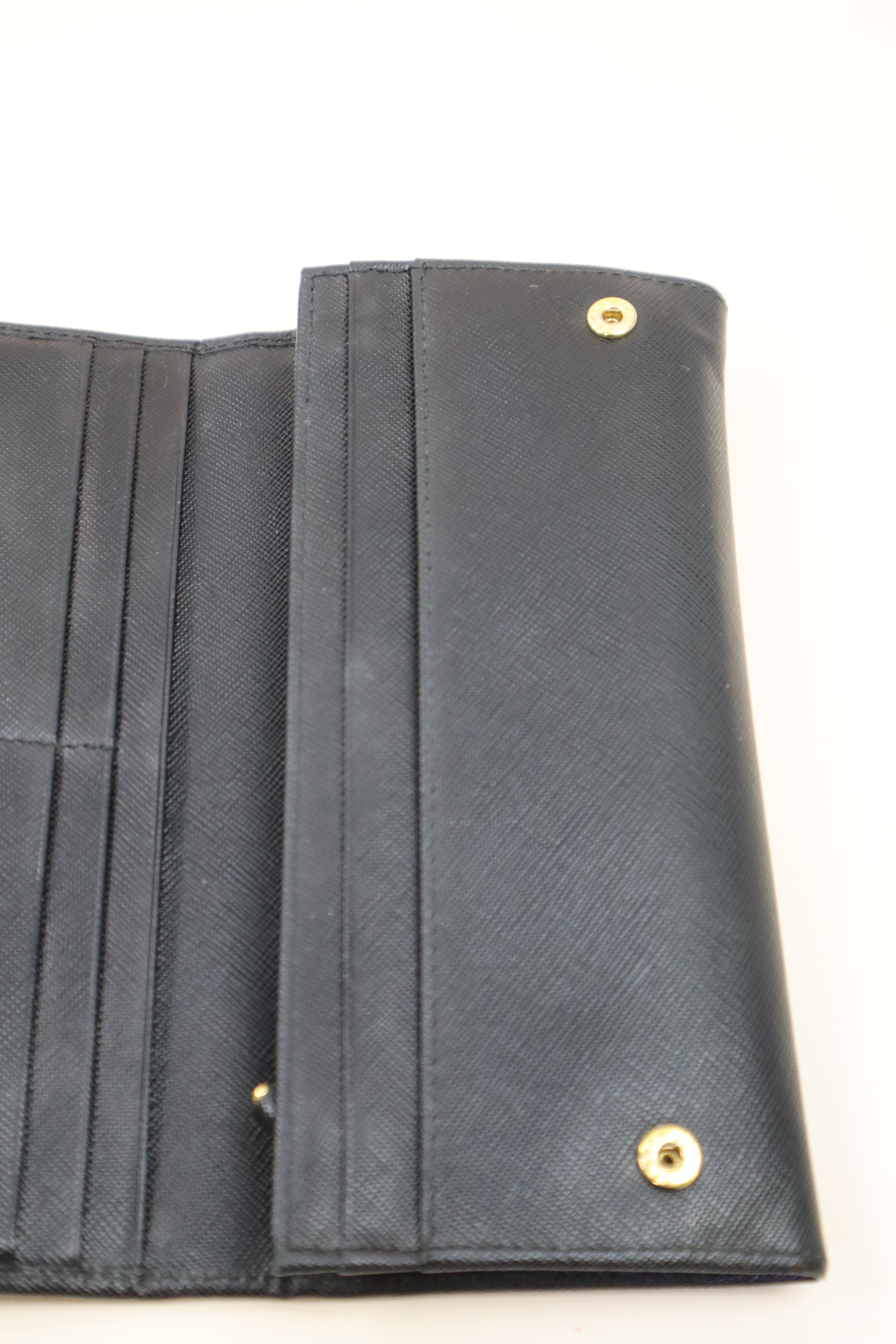 Prada Black Long Wallet