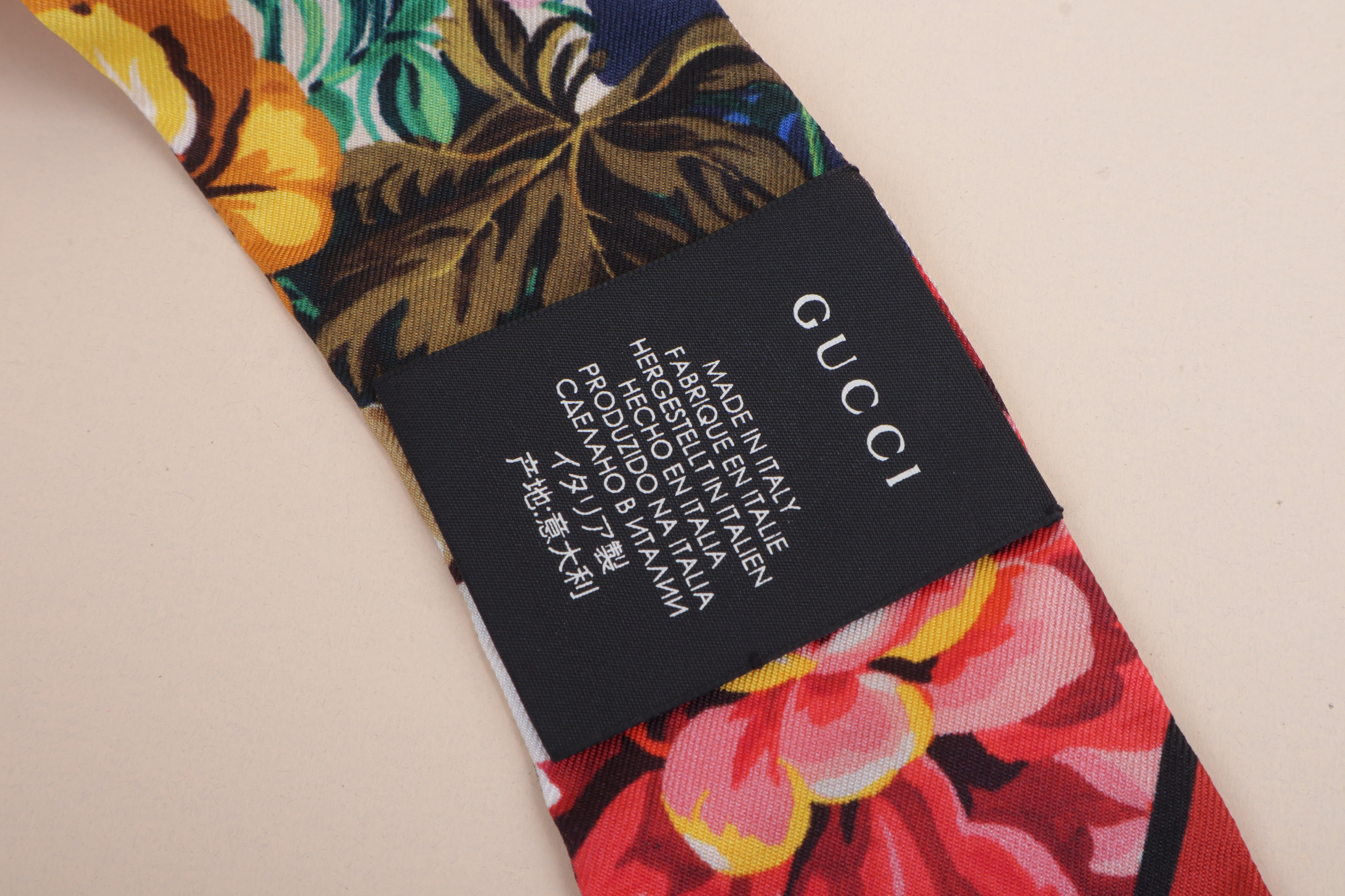 Gucci Multicolor Floral Twilly