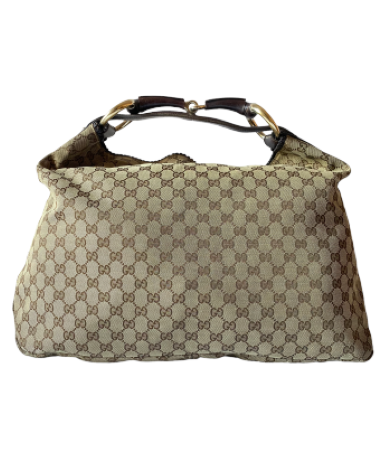Gucci Ebony GG Hobo Shoulder Bag-handbag-Gucci-The Closet Egypt