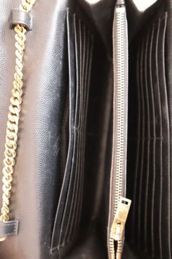 YSL Black Classic Cassandre WOC-Wallet Chain-YSL-The Closet Egypt