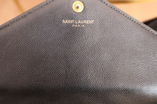 YSL Black Classic Cassandre WOC-Wallet Chain-YSL-The Closet Egypt