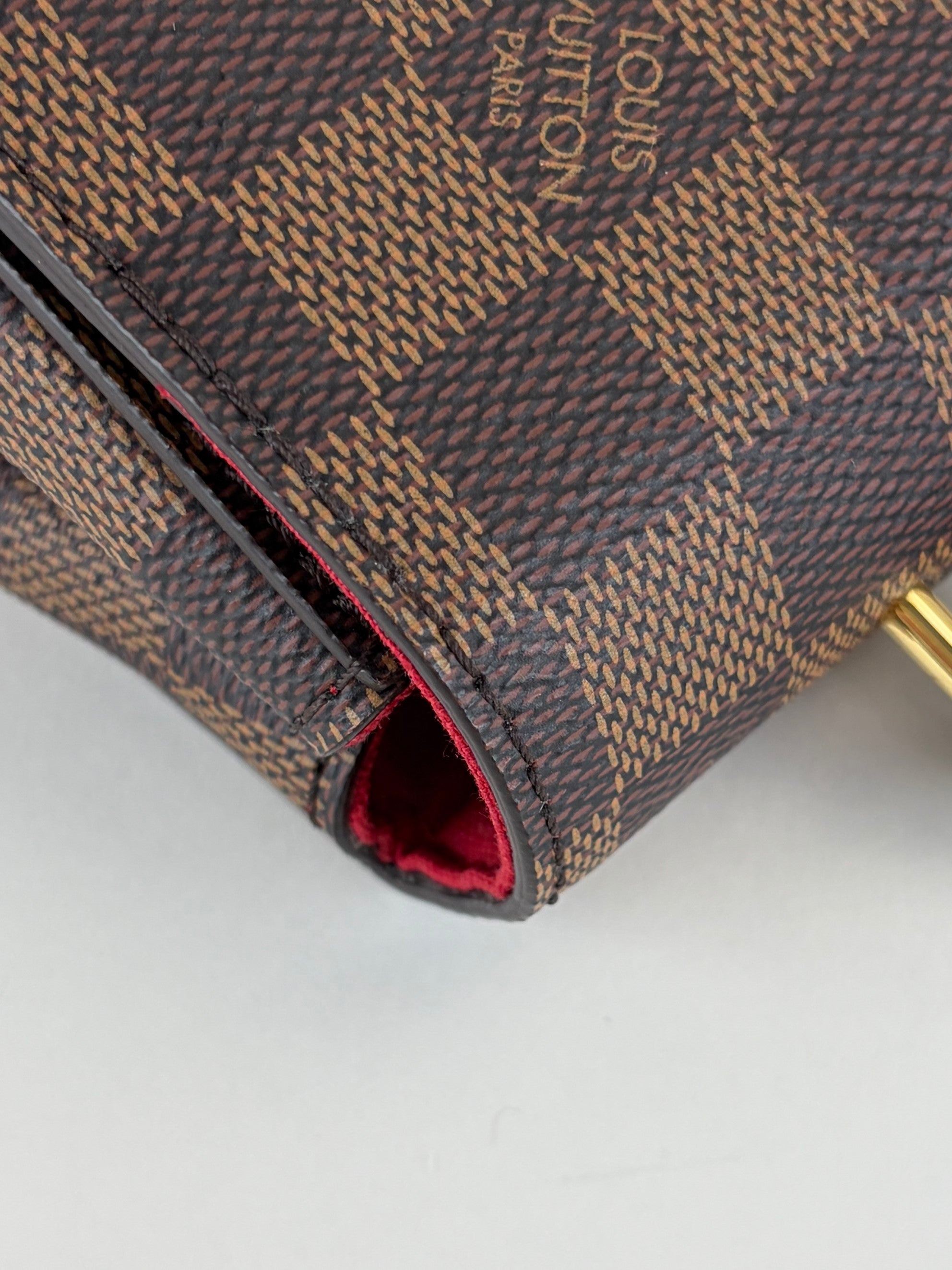 Louis Vuitton Damier Ebene canvas Cluny mini bag