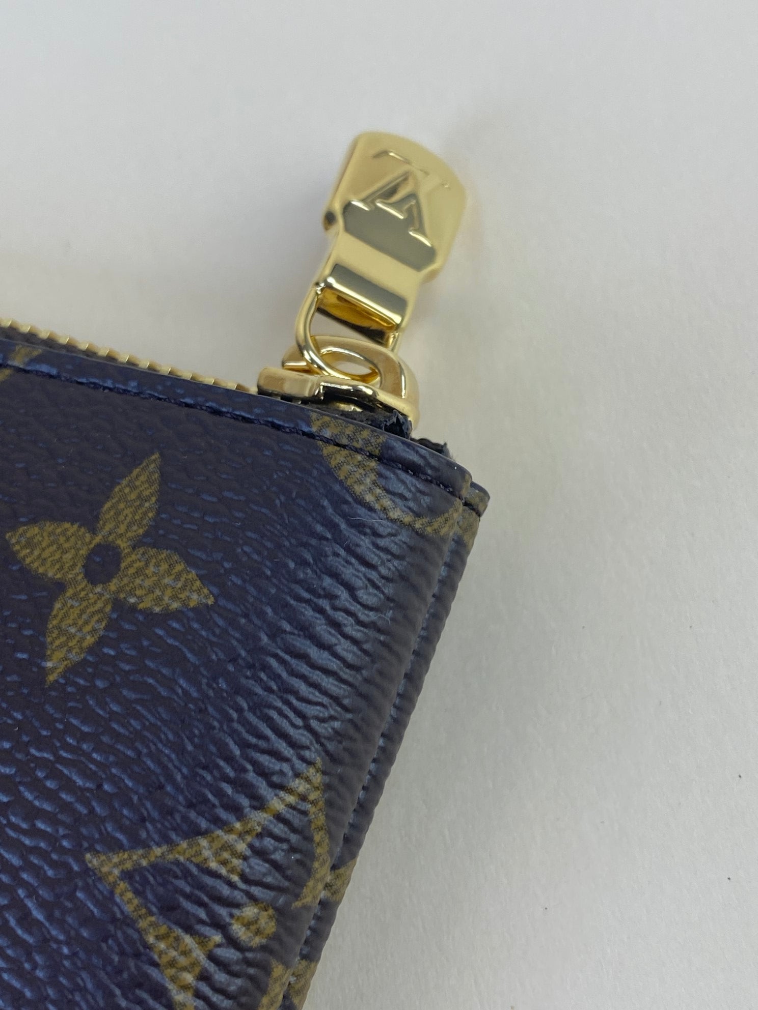 Louis Vuitton Key L Monogram Zip Pouch