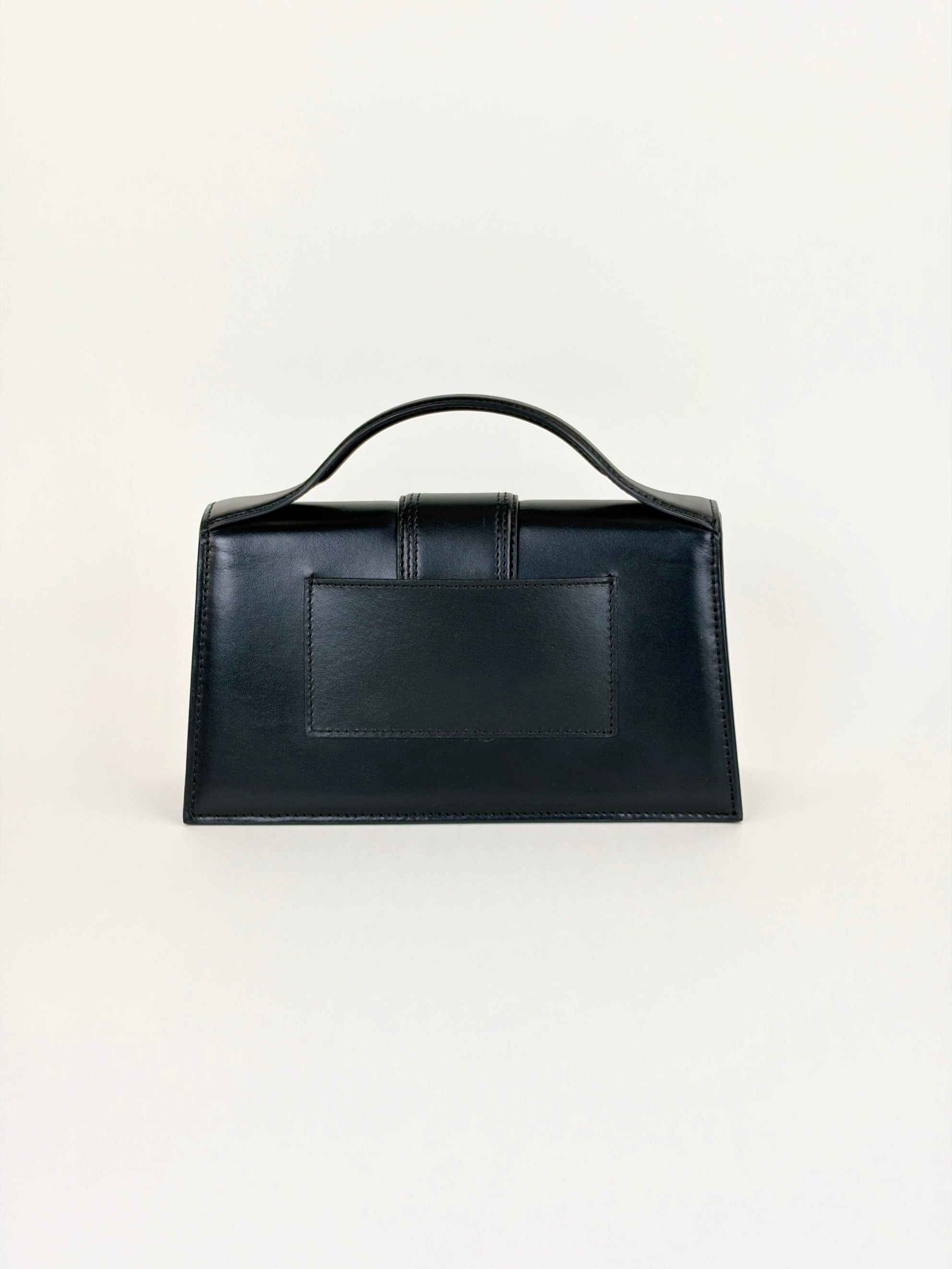 Jacquemus black the large bambino handbag
