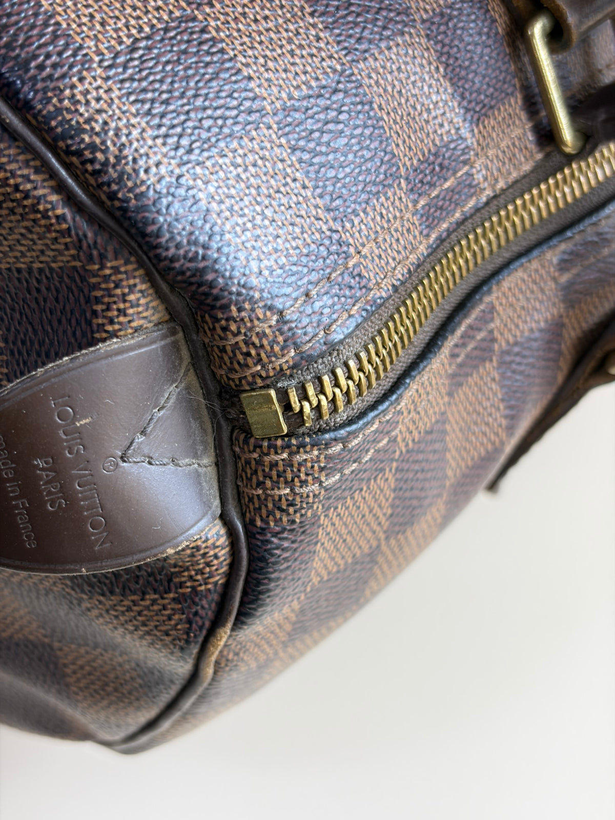 Louis Vuitton Damier Ebene canvas Speedy 30 Bag