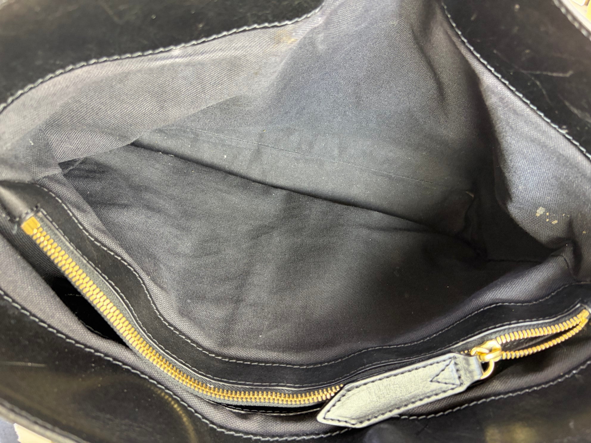 Burberry black Lyncher Bridle House Check medium tote bag