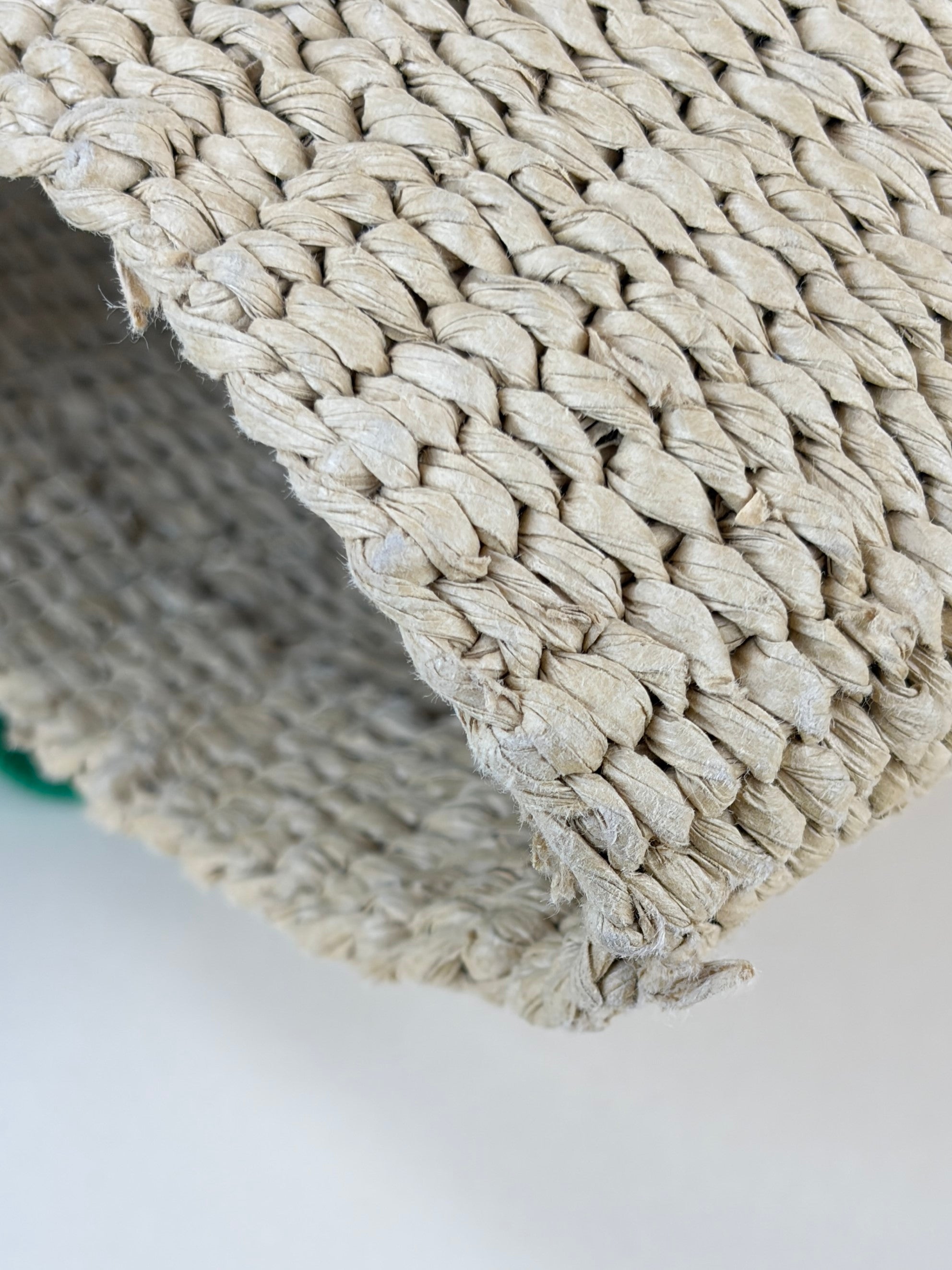 Chloe Bicolor Large Woody Basket Bag