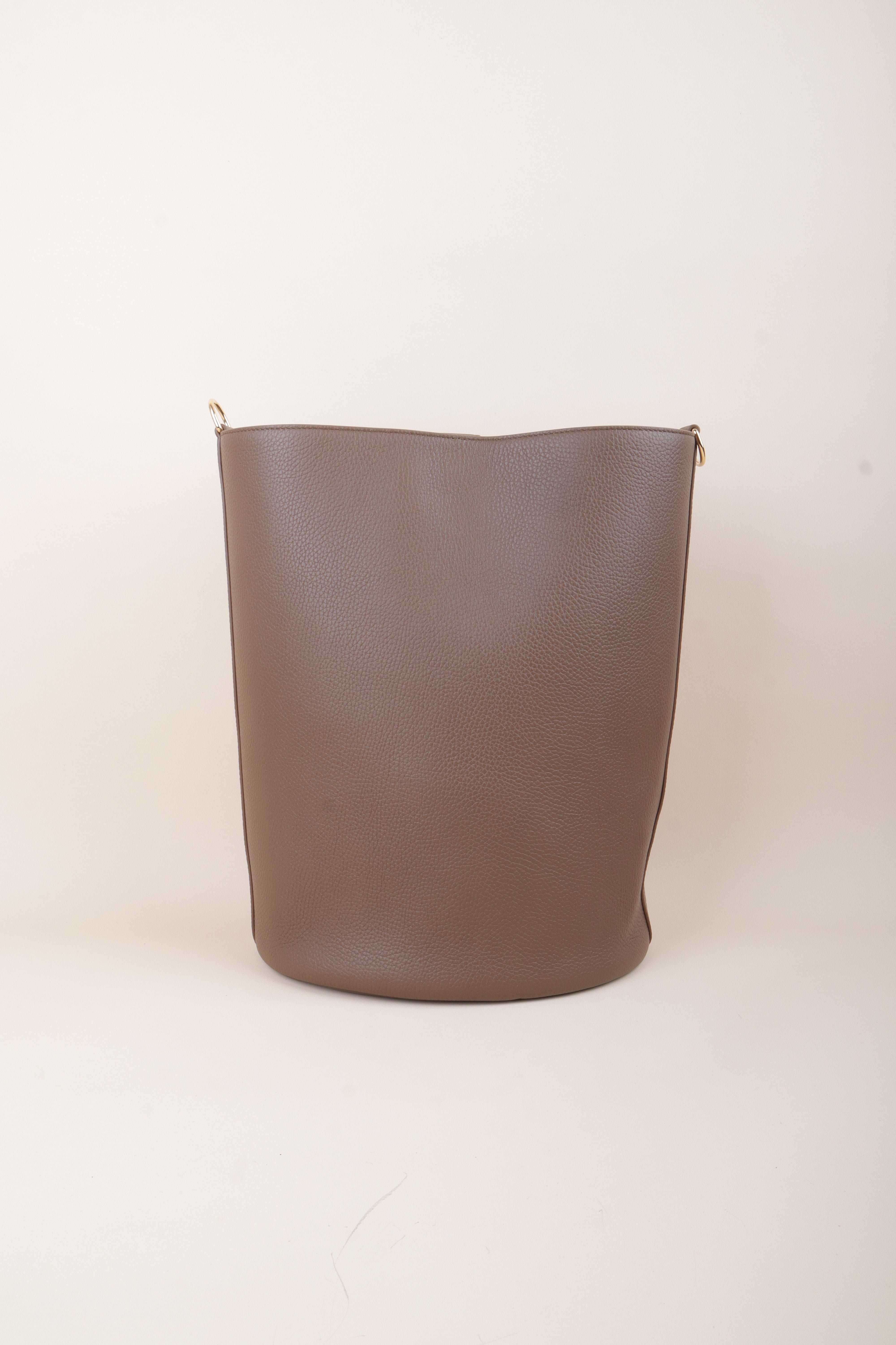 Burberry Brown Earth Medium Bucket Bag
