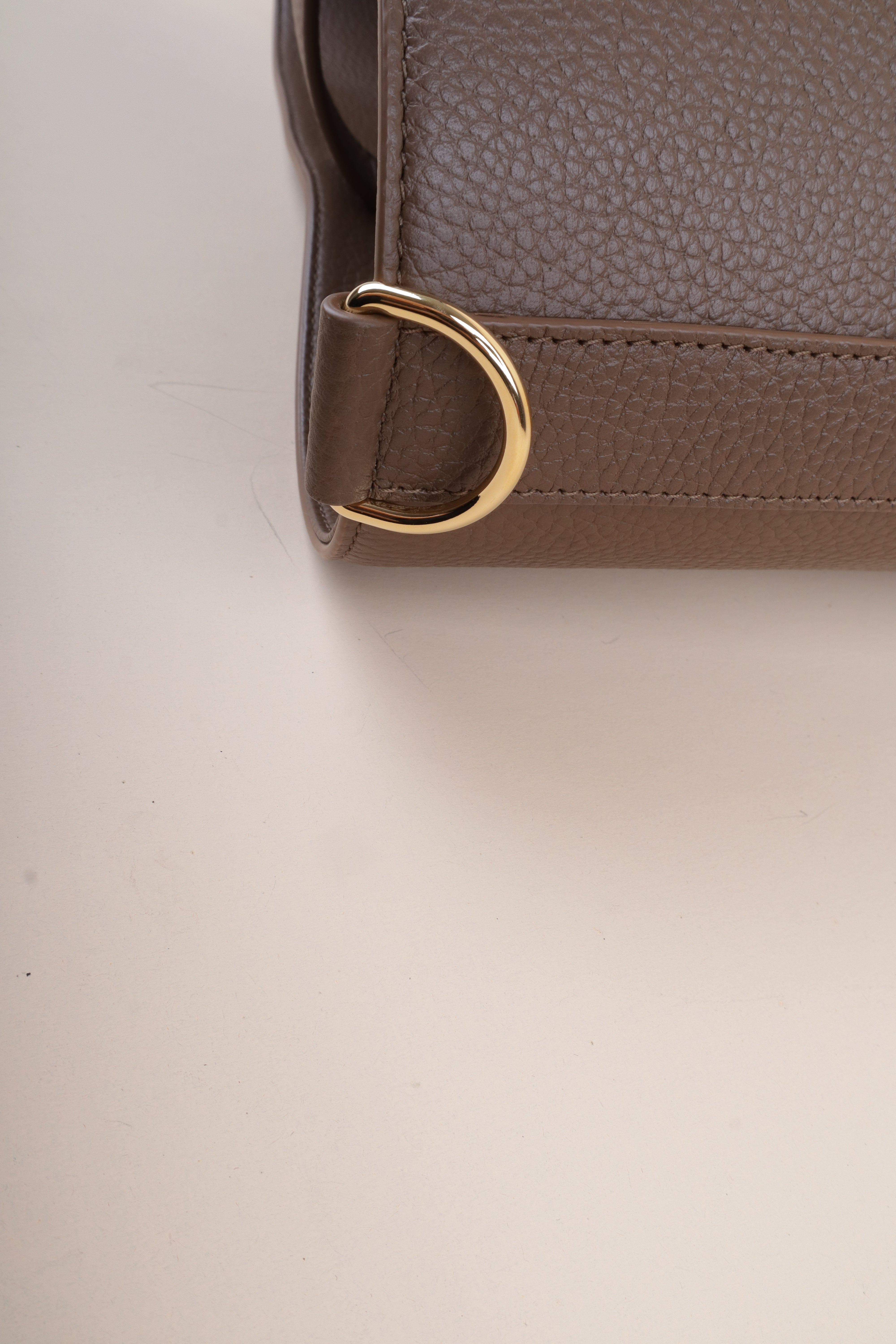 Burberry Brown Earth Medium Bucket Bag