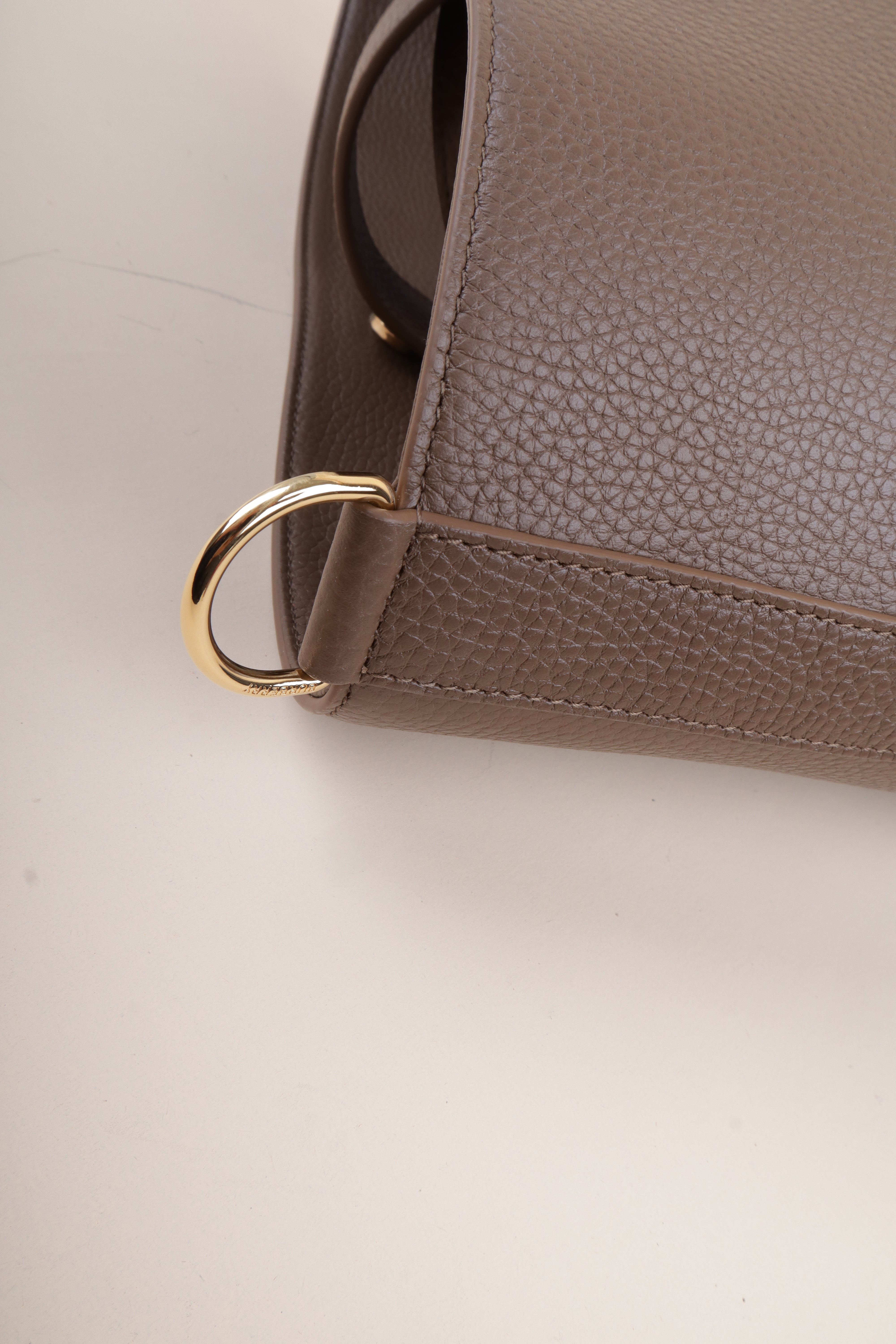 Burberry Brown Earth Medium Bucket Bag