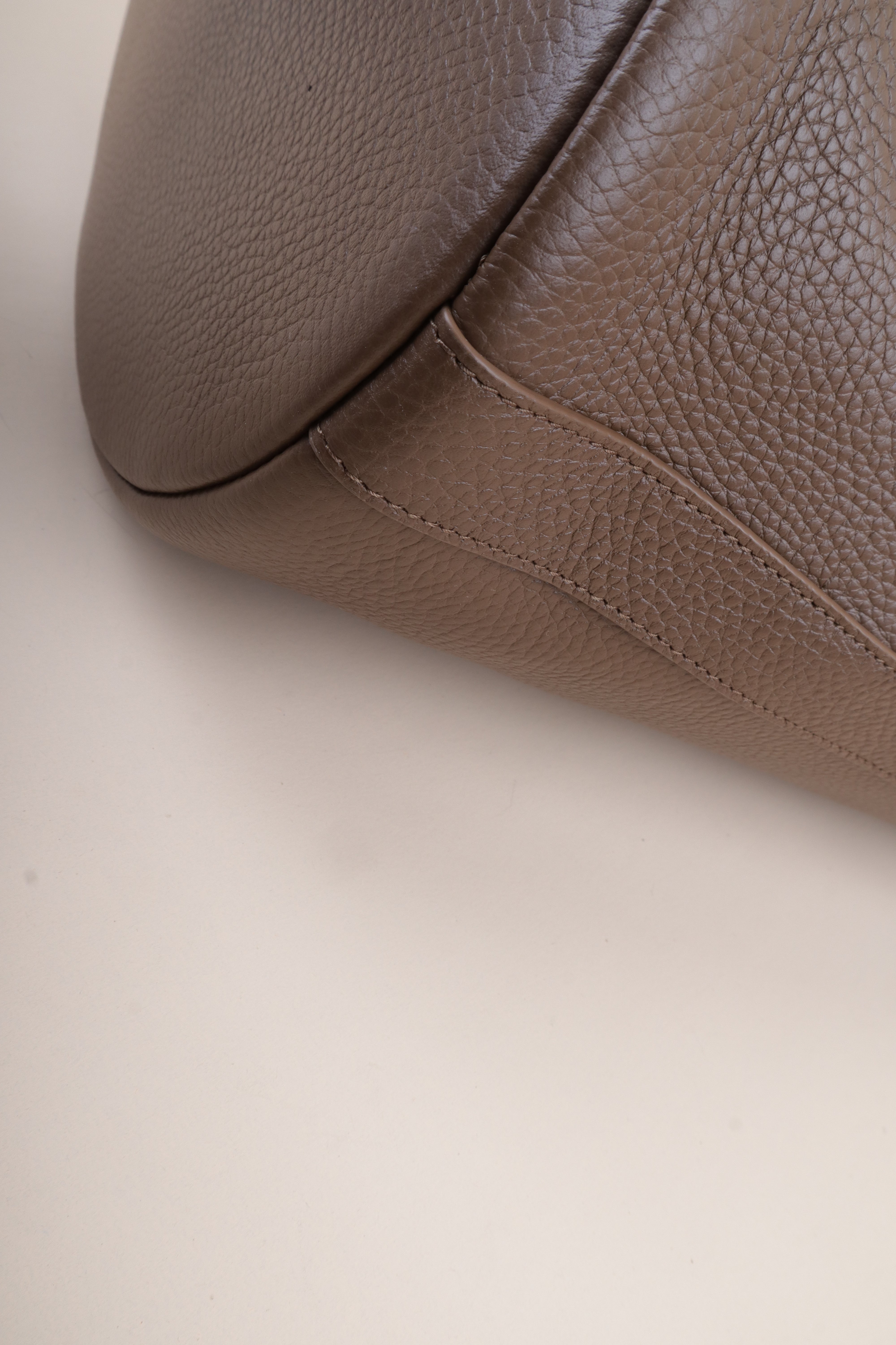 Burberry Brown Earth Medium Bucket Bag