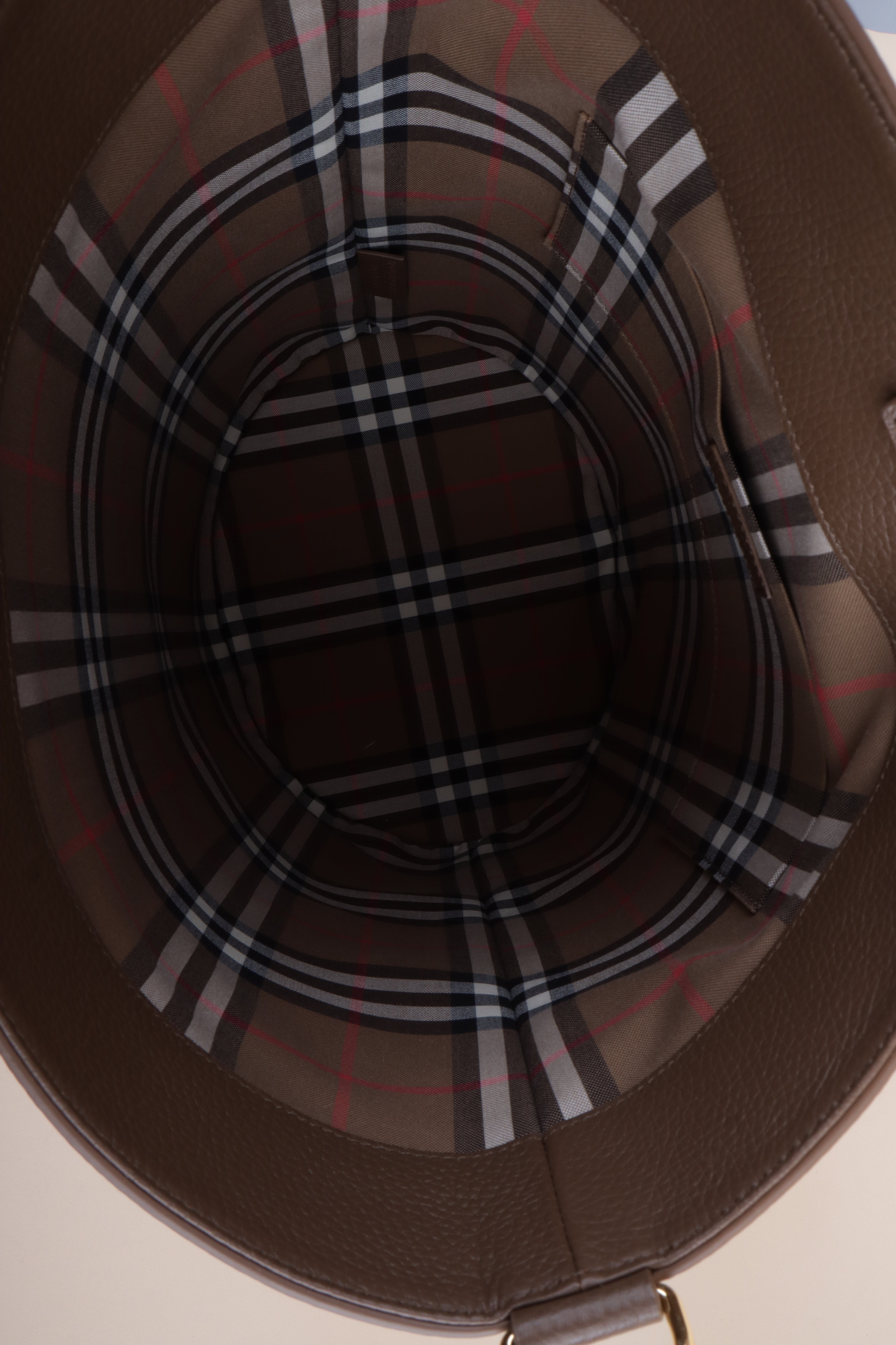 Burberry Brown Earth Medium Bucket Bag