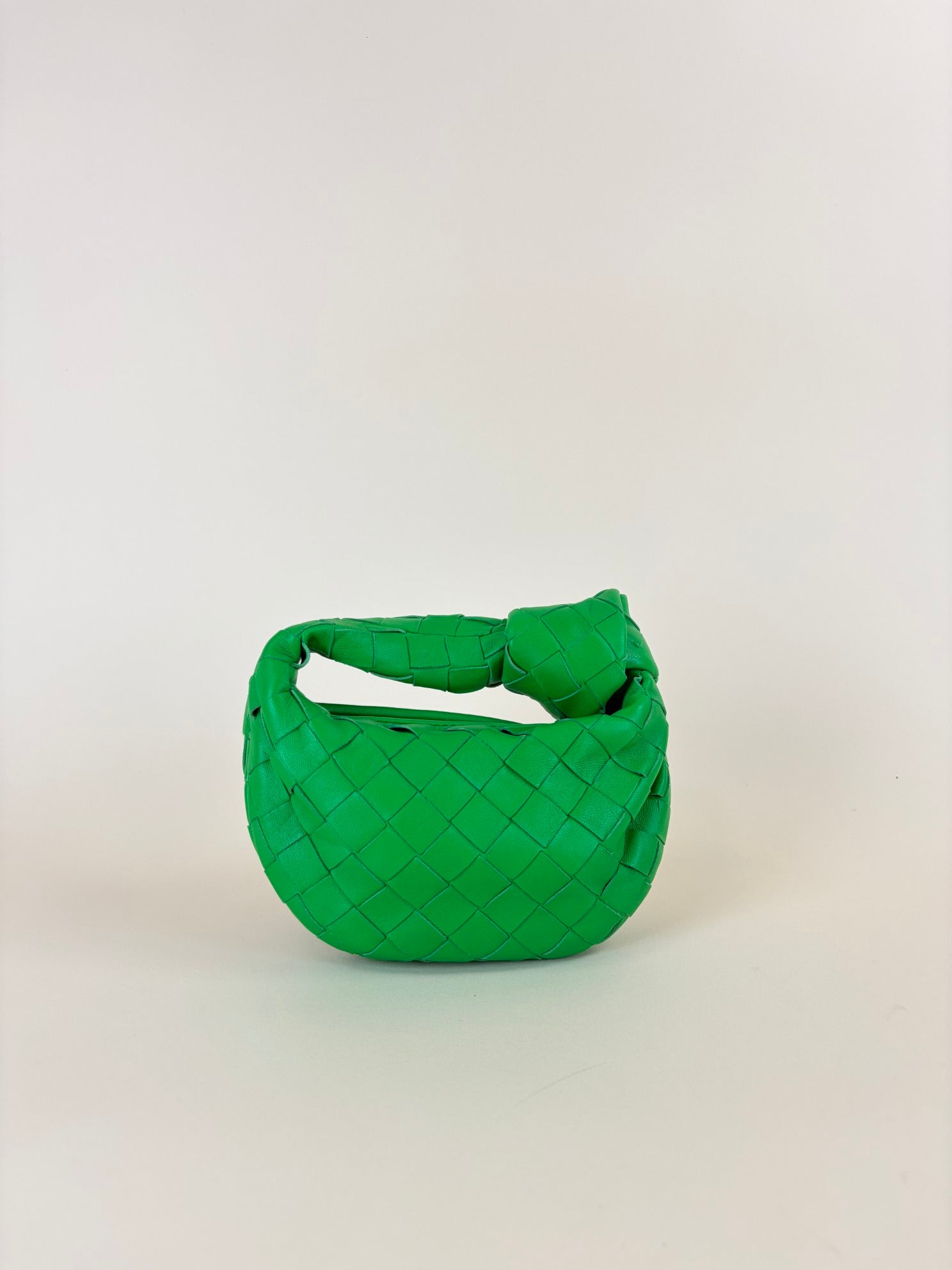 Bottega Veneta Green Intrecciato Candy Jodie Bag