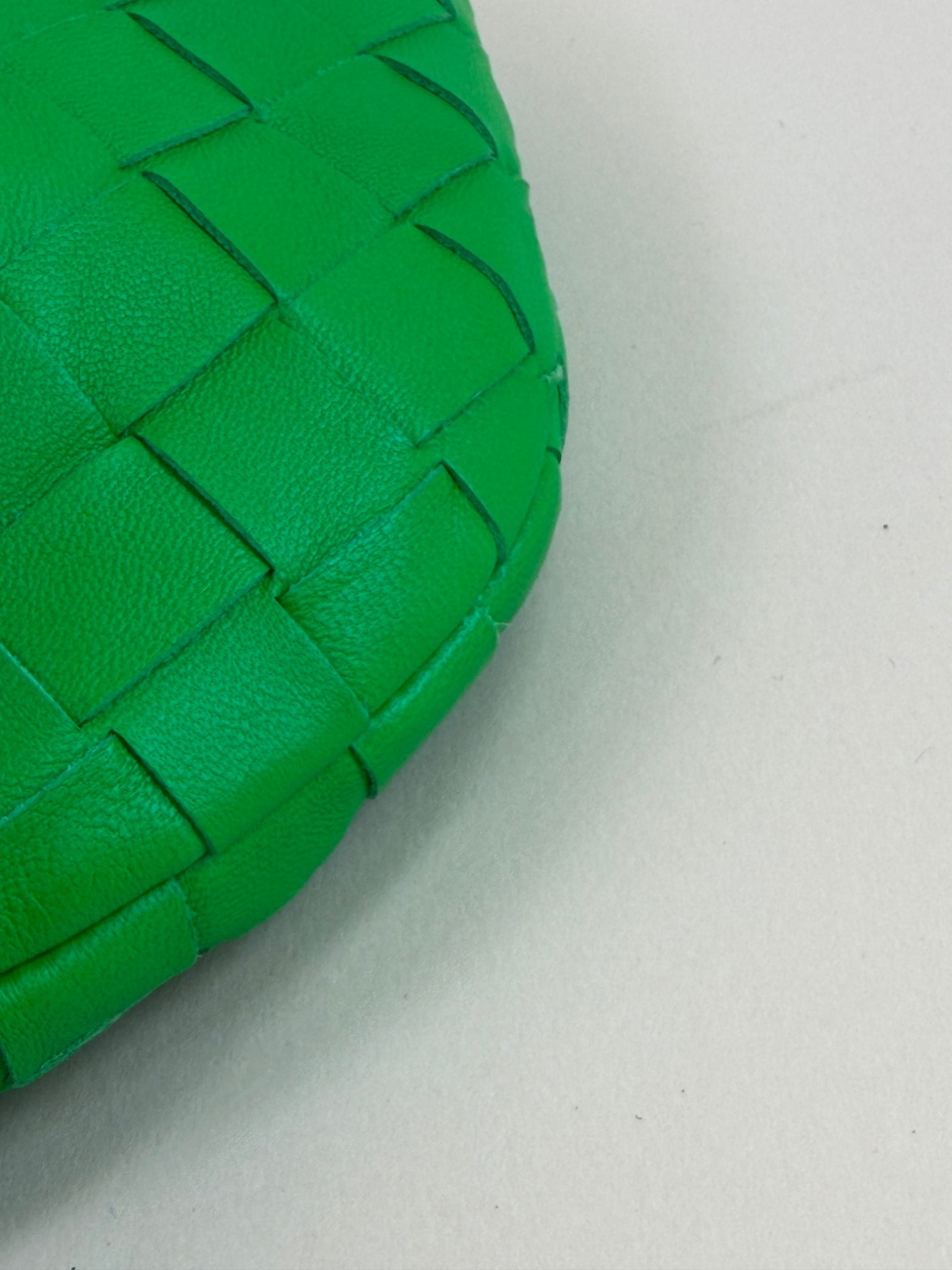 Bottega Veneta Green Intrecciato Candy Jodie Bag