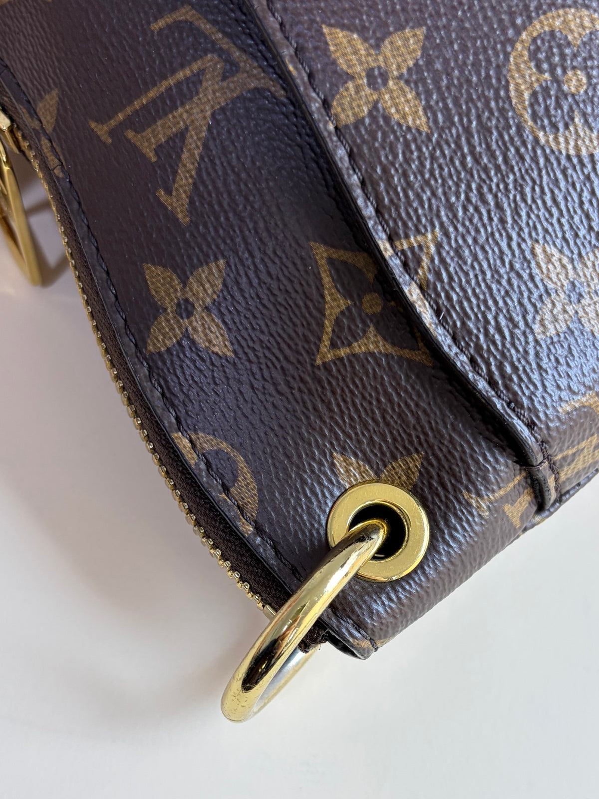 Louis Vuitton black monogram Odeon pm cross body