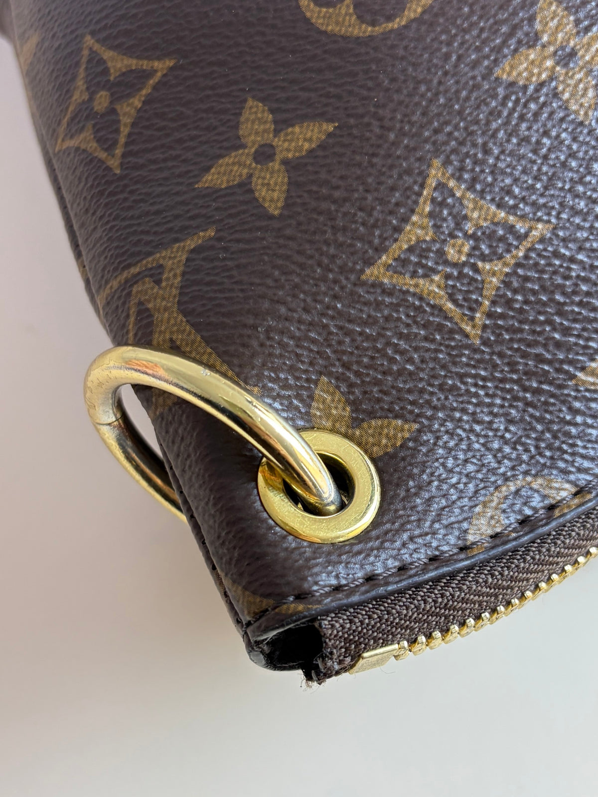 Louis Vuitton black monogram Odeon pm cross body