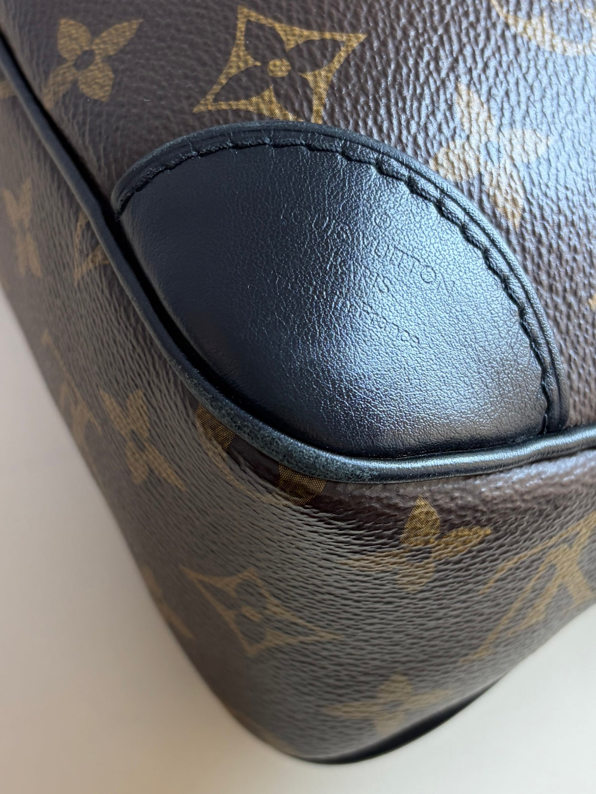 Louis Vuitton black monogram Odeon pm cross body