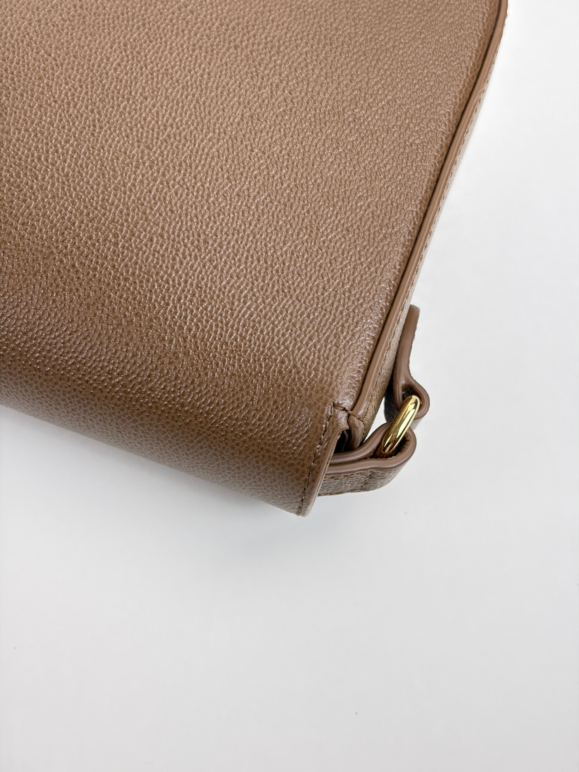 Burberry beige earth check tartan mix new Hampshire crossbody bag