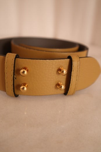 Burberry Beige Belt-Belt-Burberry-The Closet Egypt