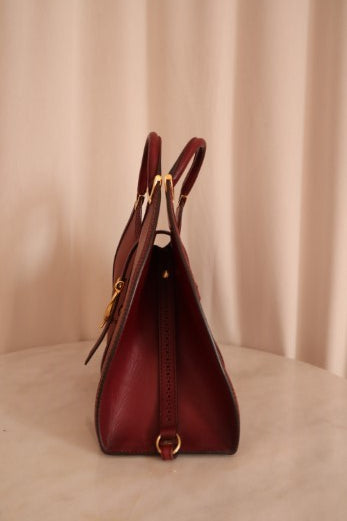 Gucci Red Tote Bag-handbag-Gucci-The Closet Egypt