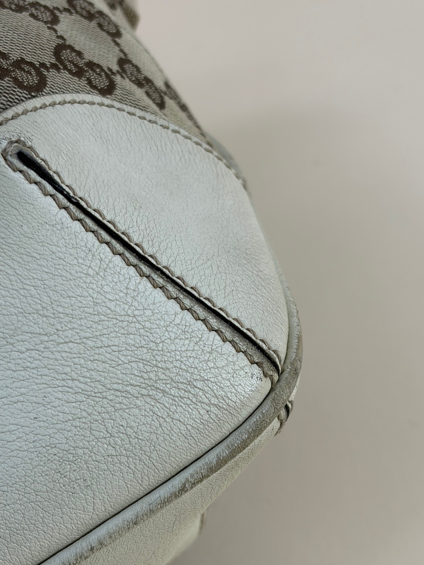 Gucci Bicolor GG Bamboo Peggy Medium Hobo Bag