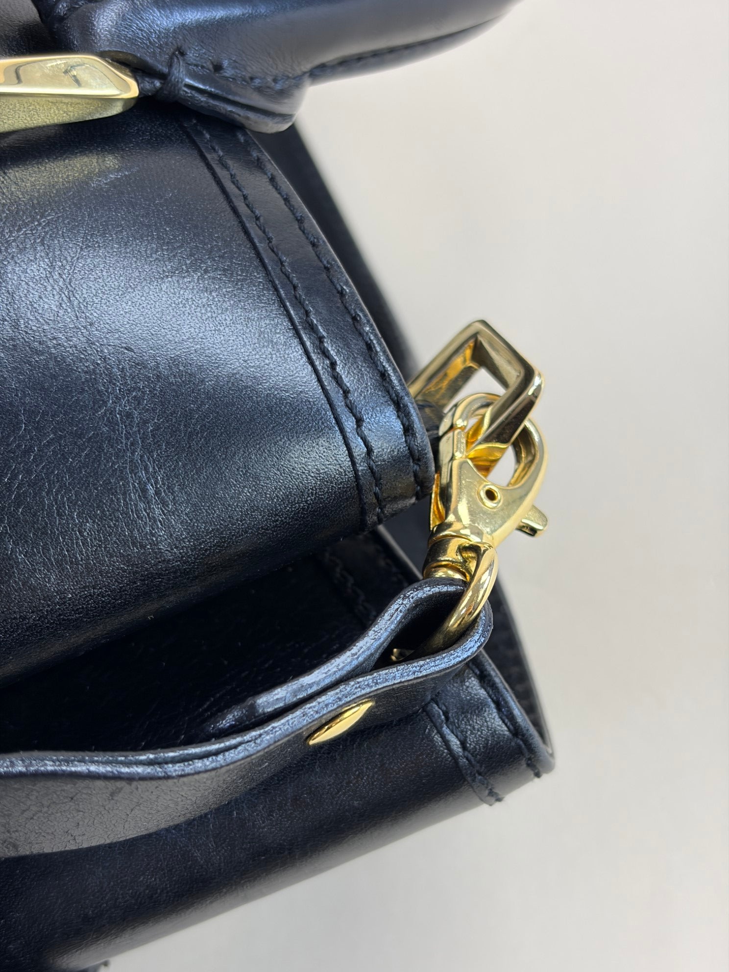 Burberry Black Soft Landscape Bridle Large Lynher Tote Bag