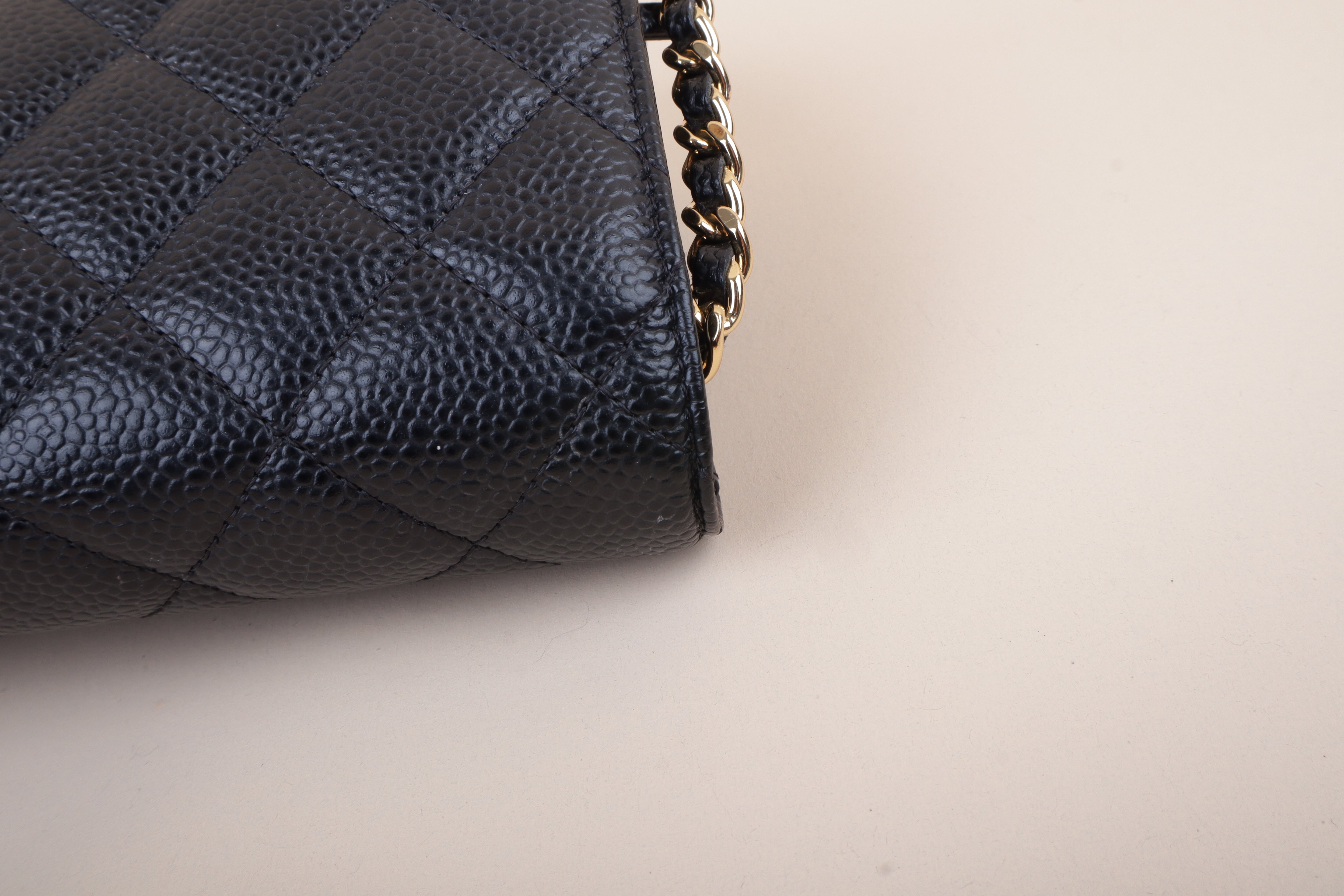 Chanel classic Black WOC