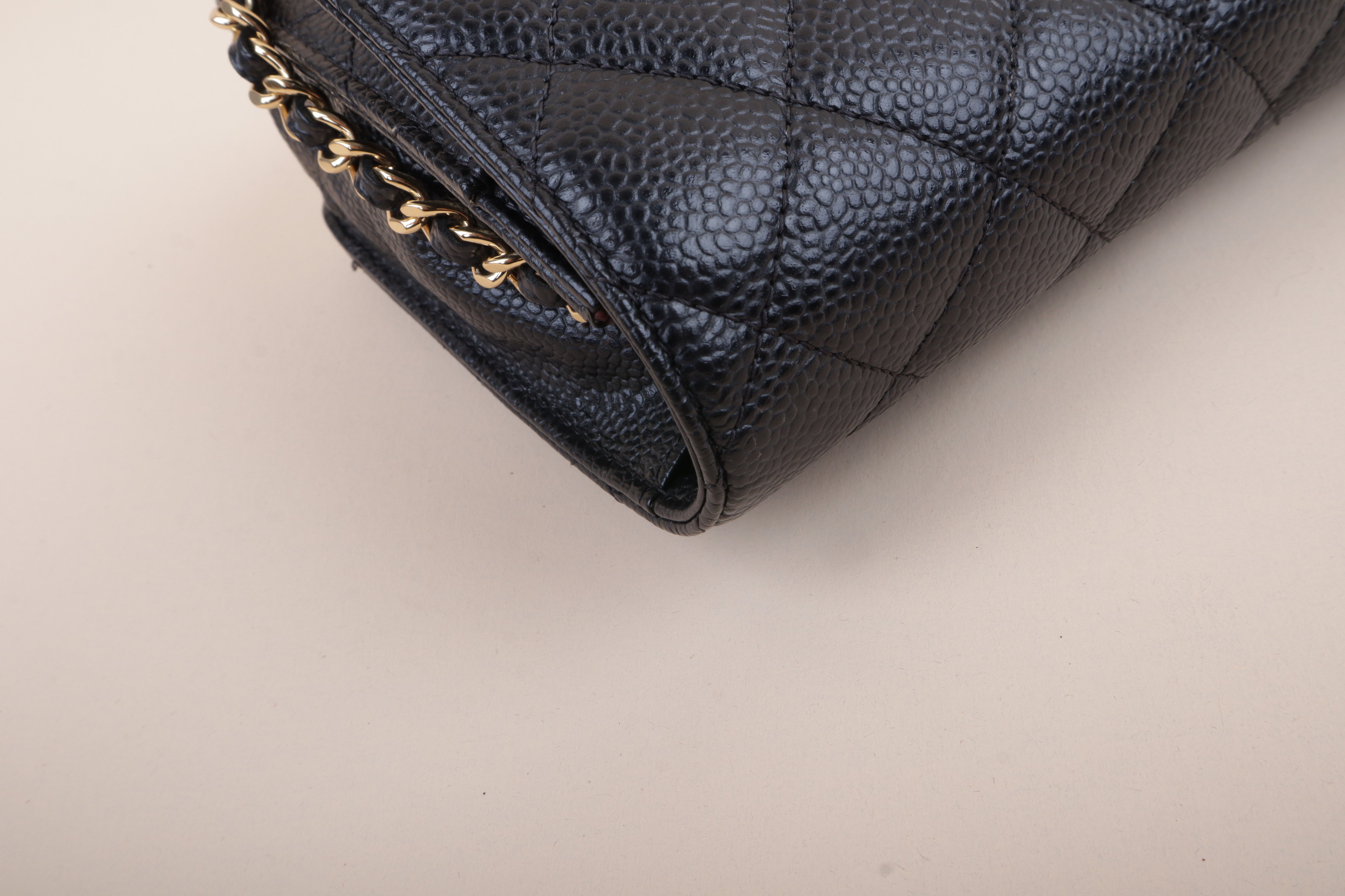 Chanel classic Black WOC