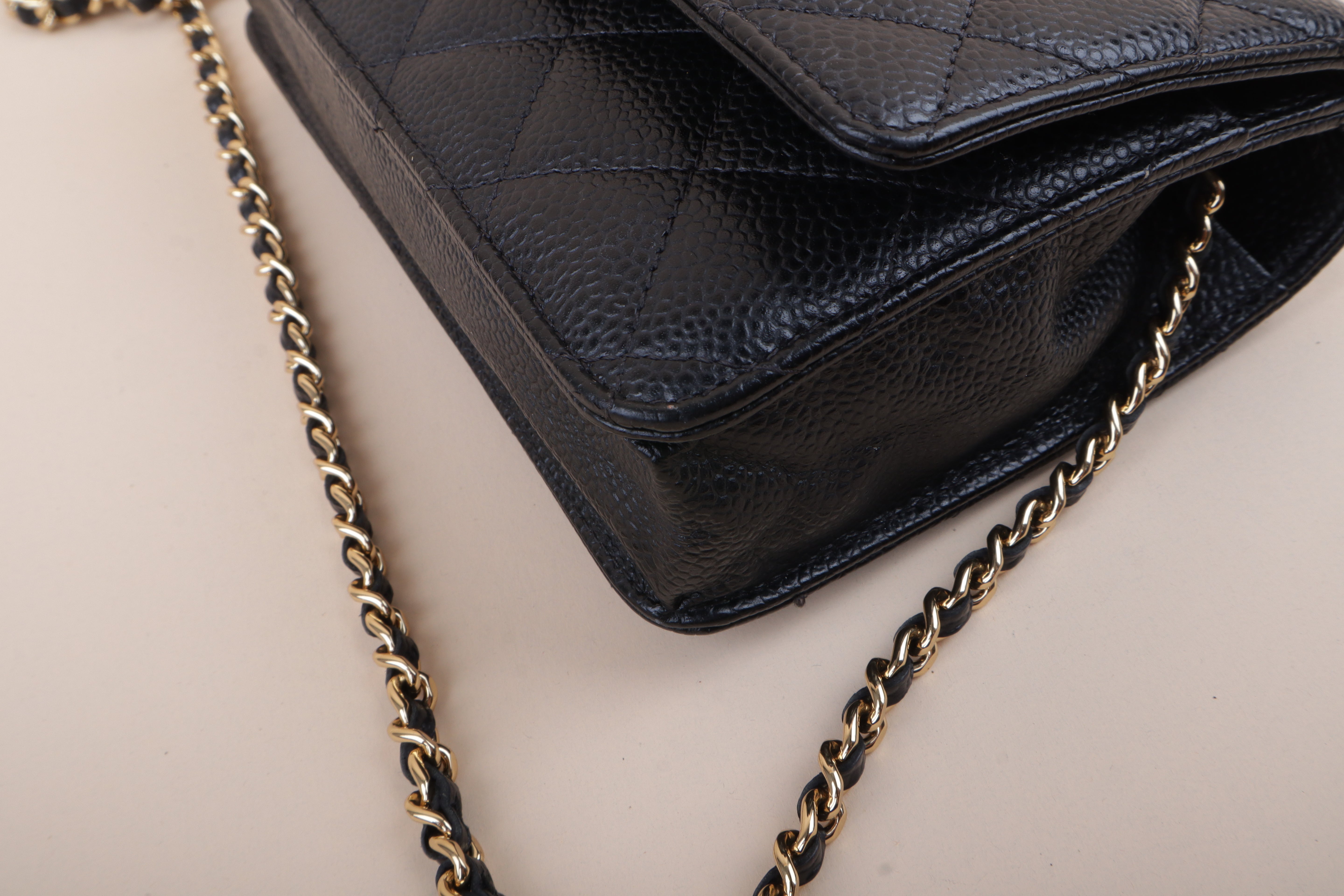 Chanel classic Black WOC