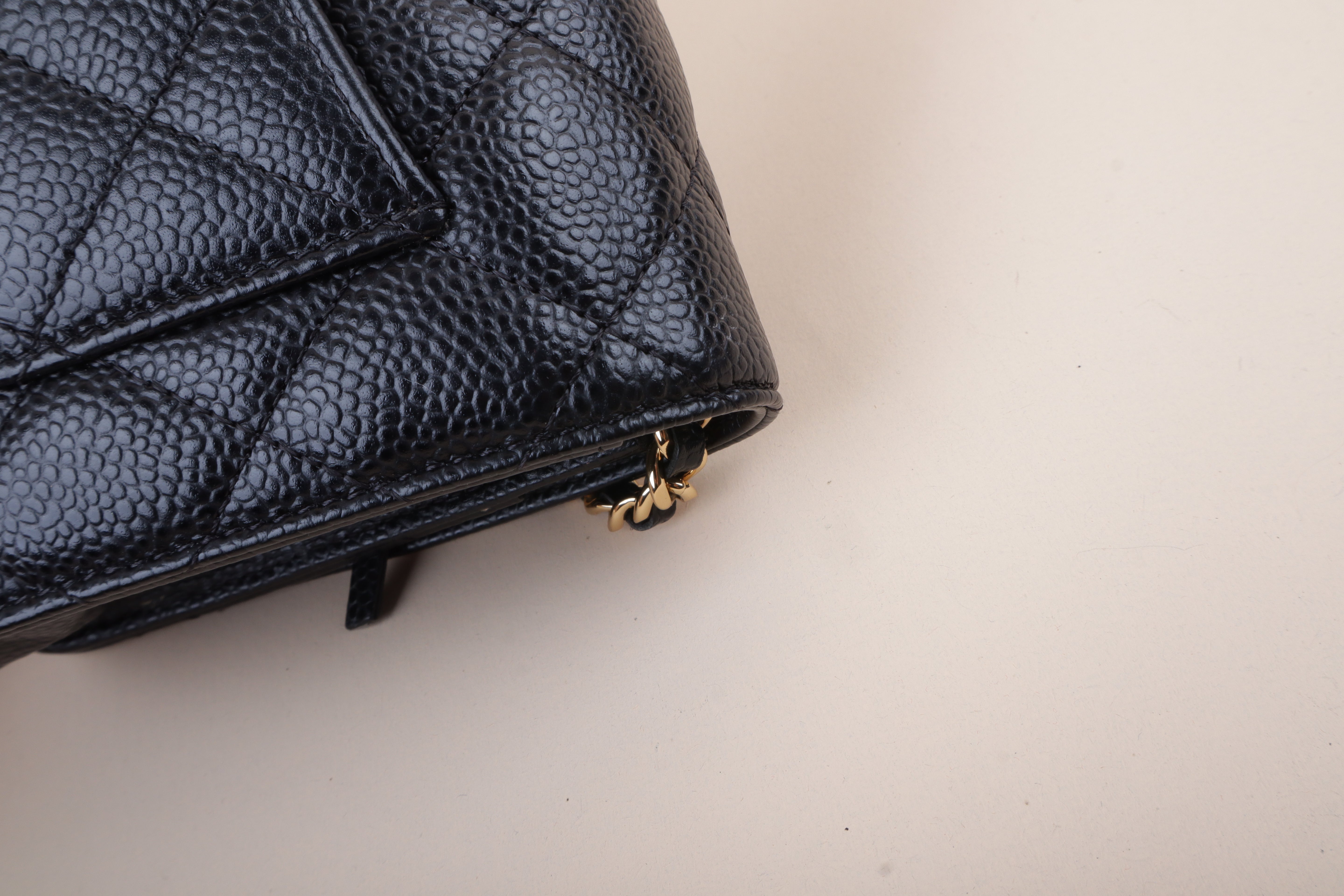 Chanel classic Black WOC
