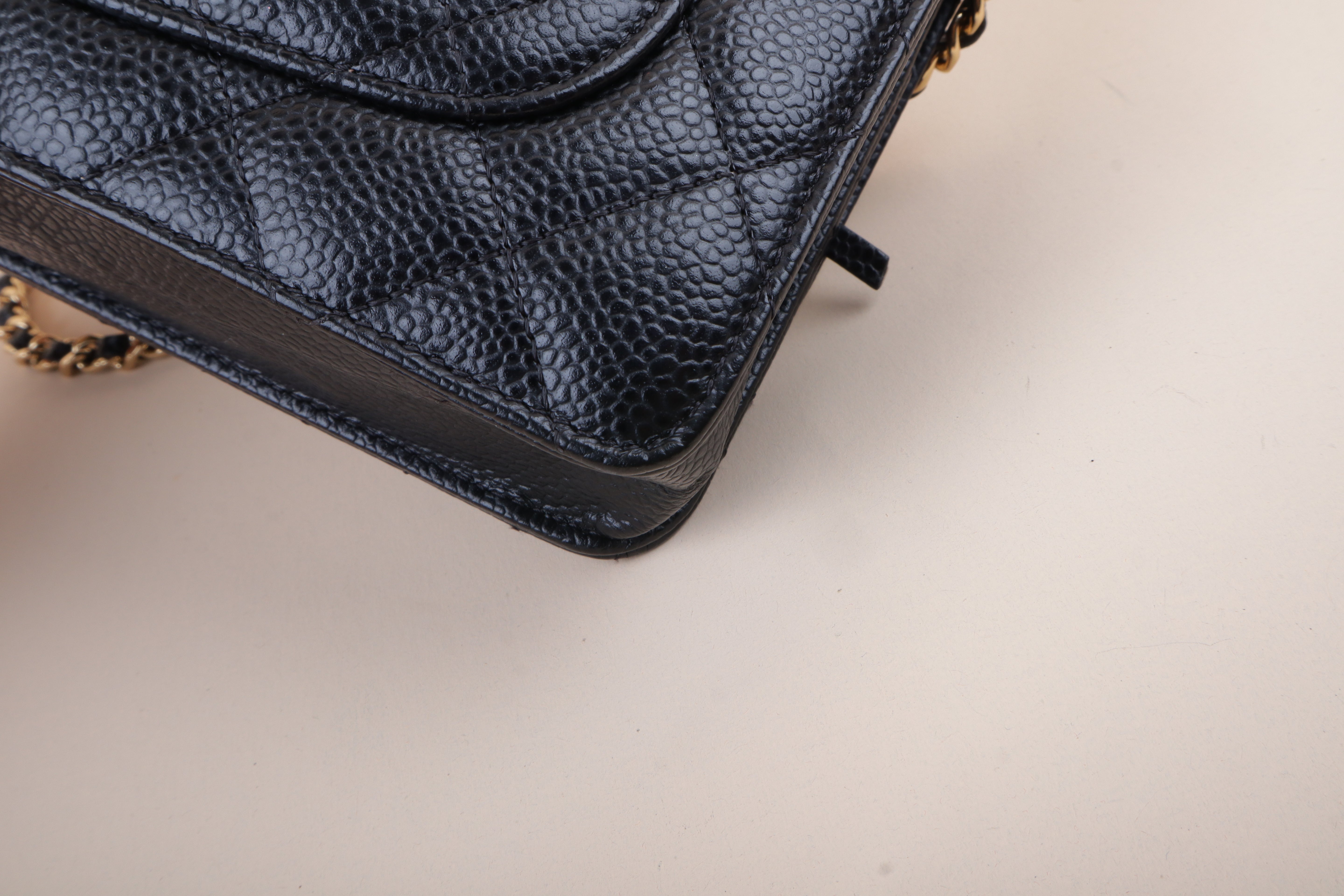 Chanel classic Black WOC