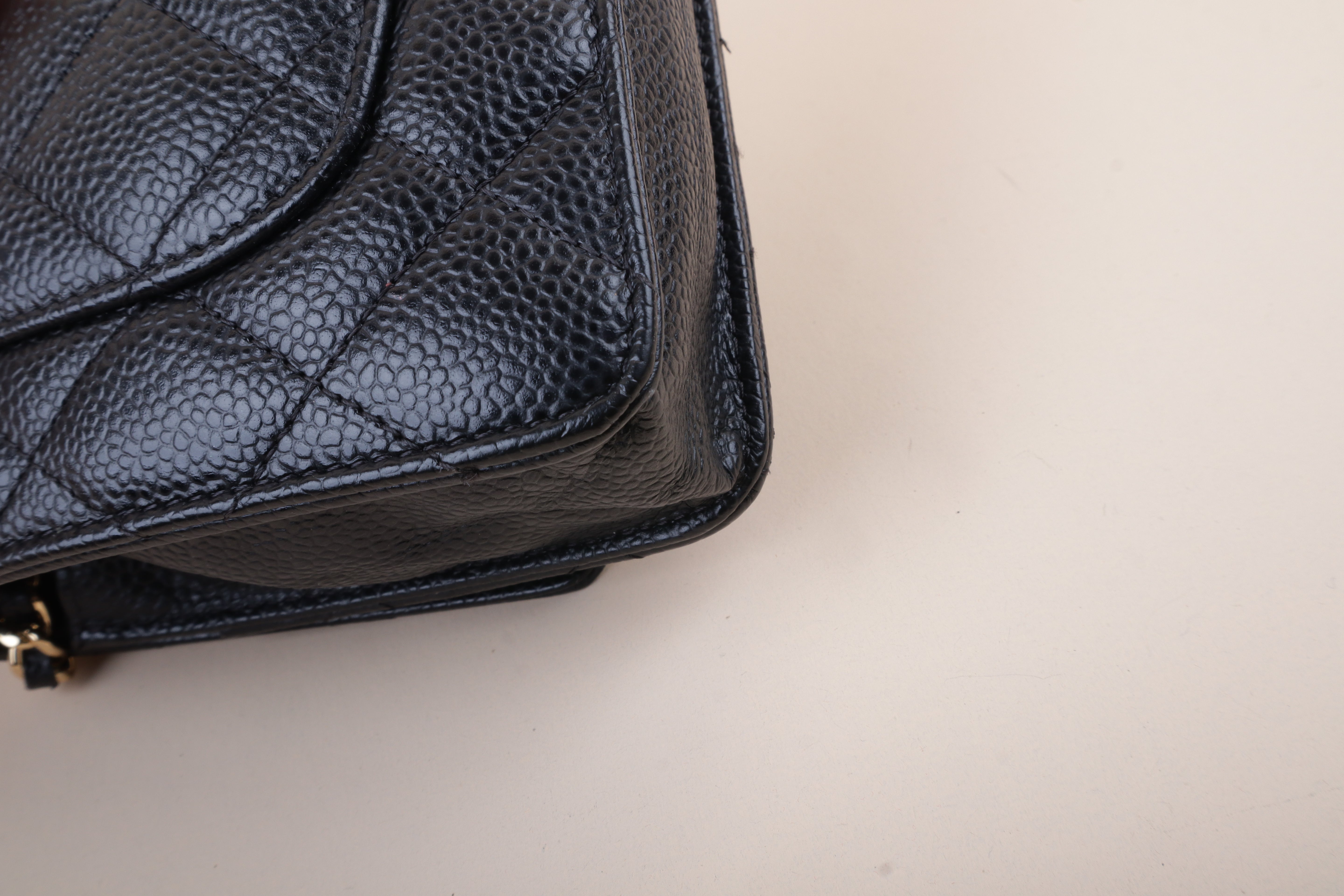 Chanel classic Black WOC