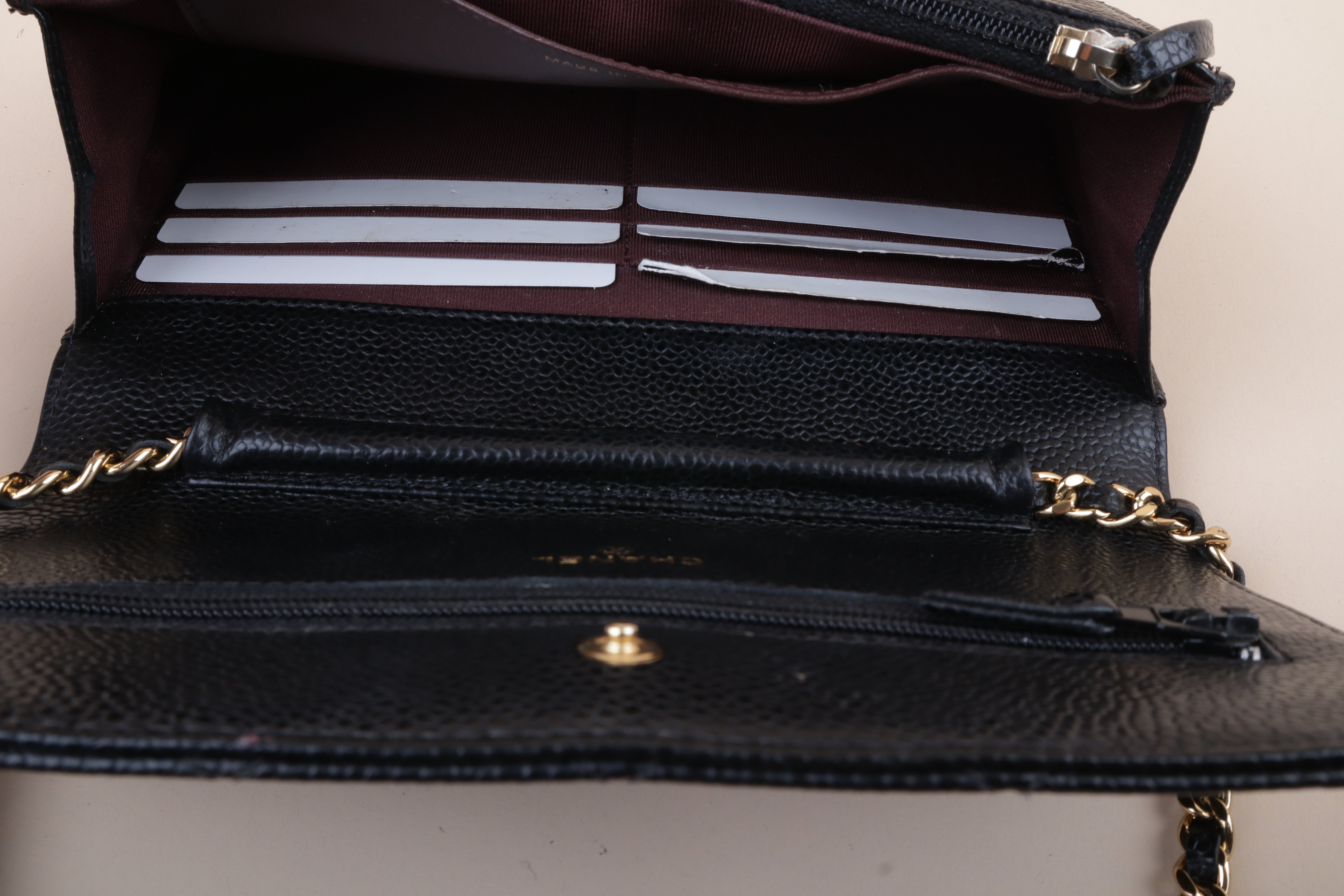 Chanel classic Black WOC