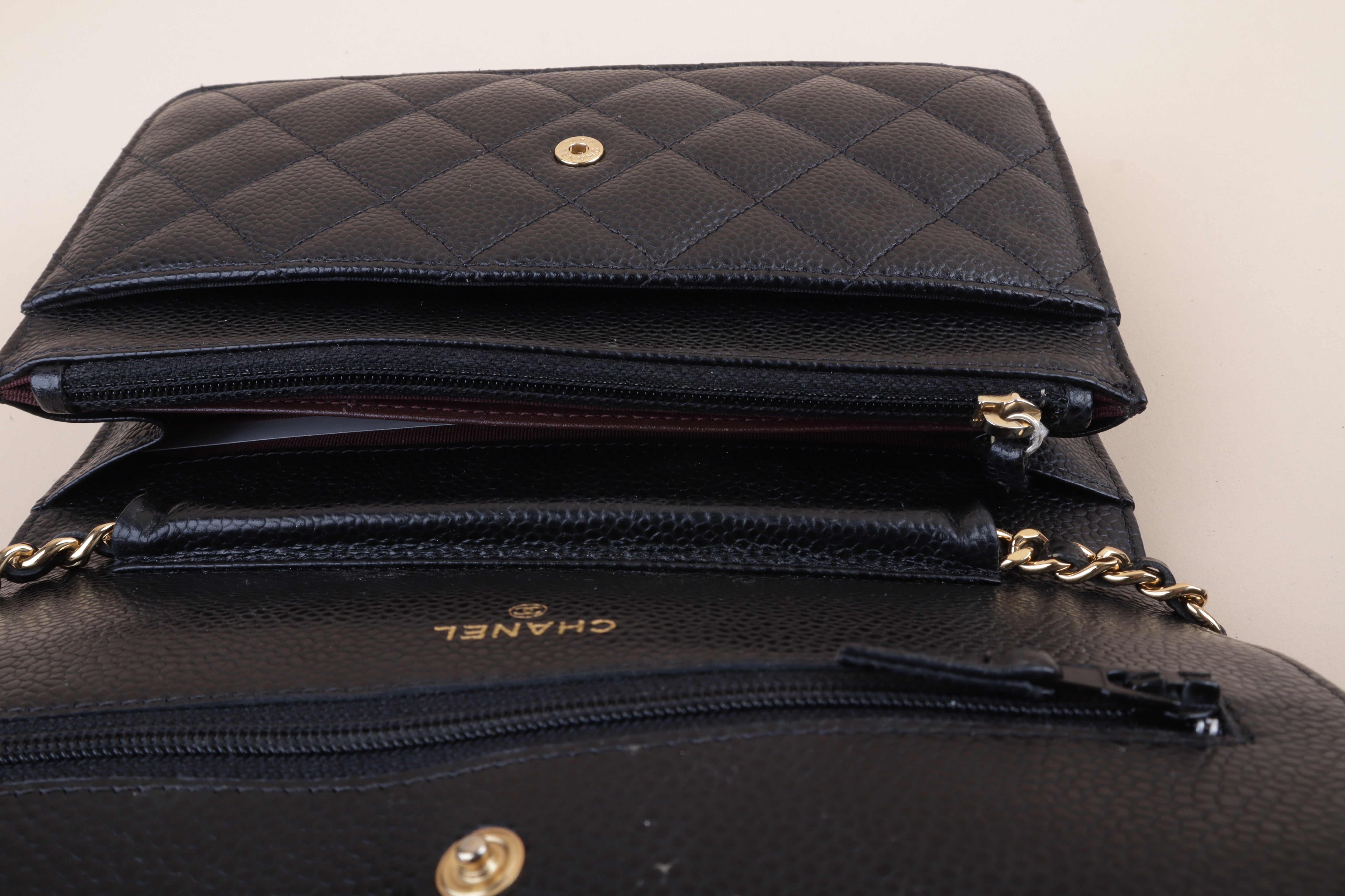 Chanel classic Black WOC