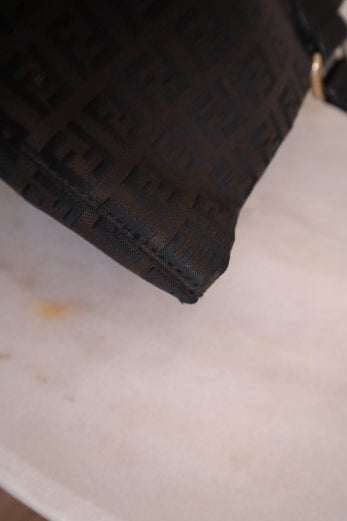 Fendi FF Black Shoulder Bag-handbag-Fendi-The Closet Egypt